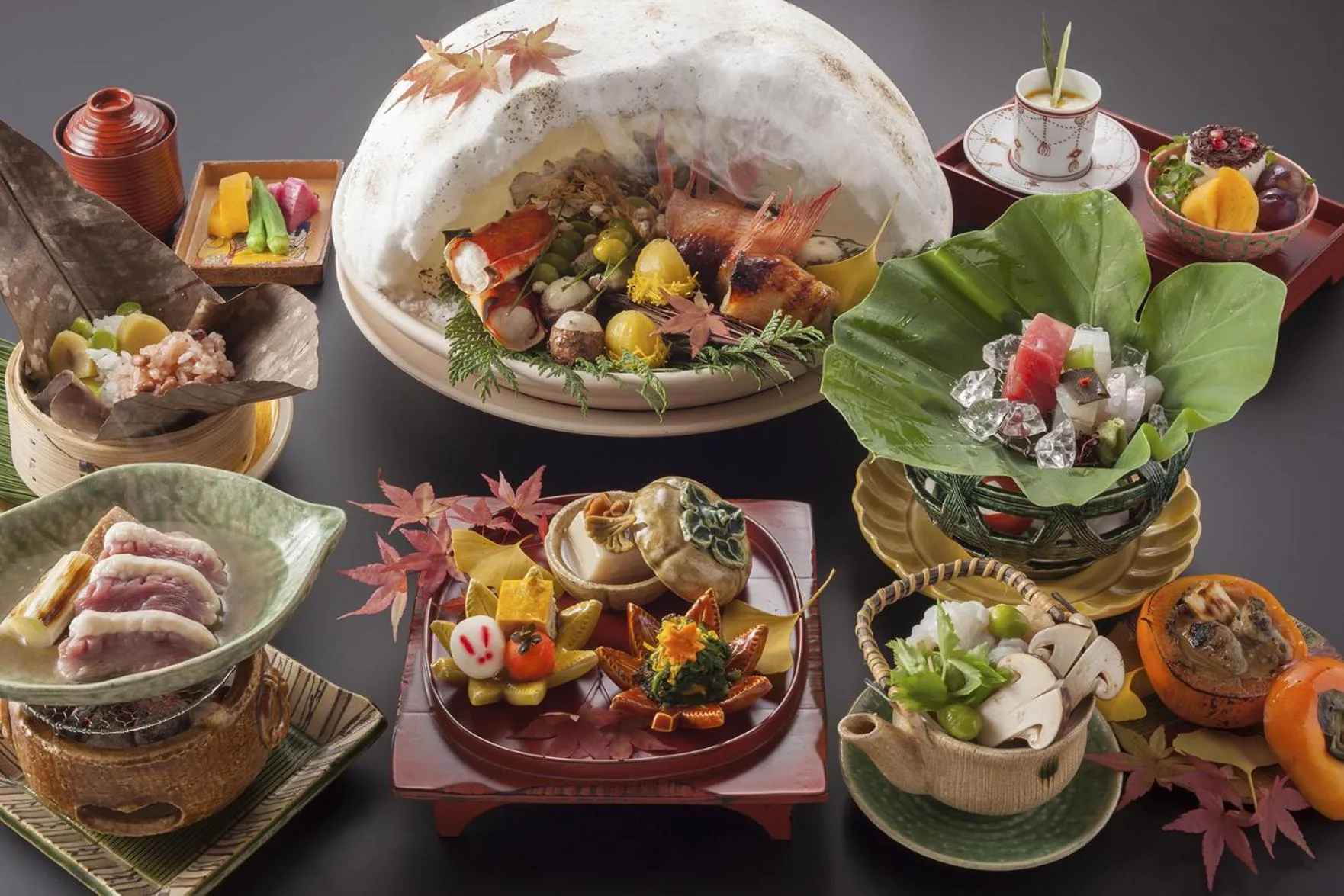 Food in Jinya Ryokan