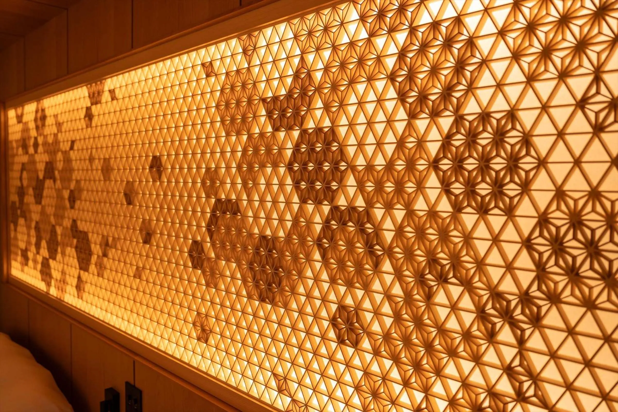 Decorative detail in Jinya Ryokan