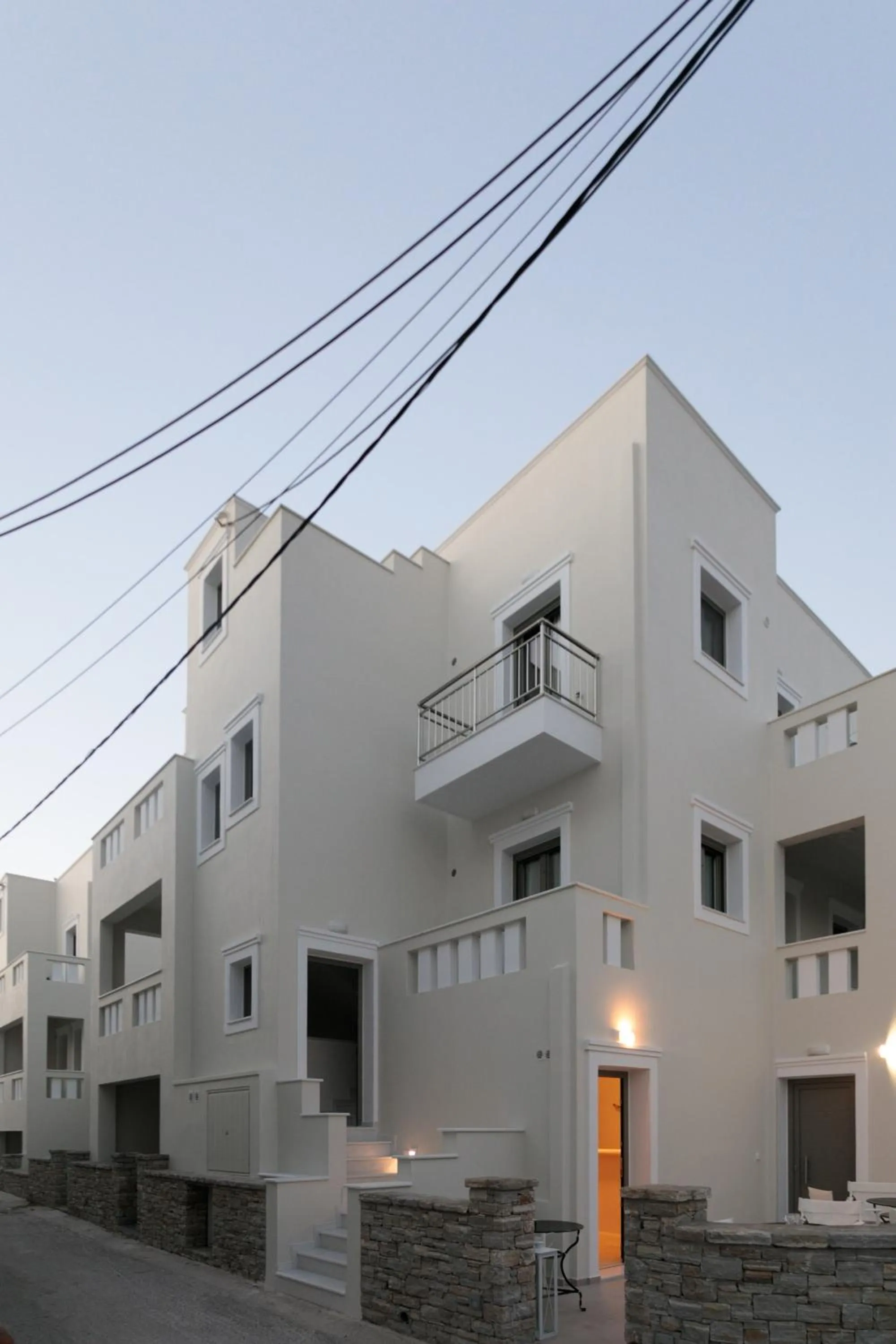 Facade/entrance in Sweet Home Naxos