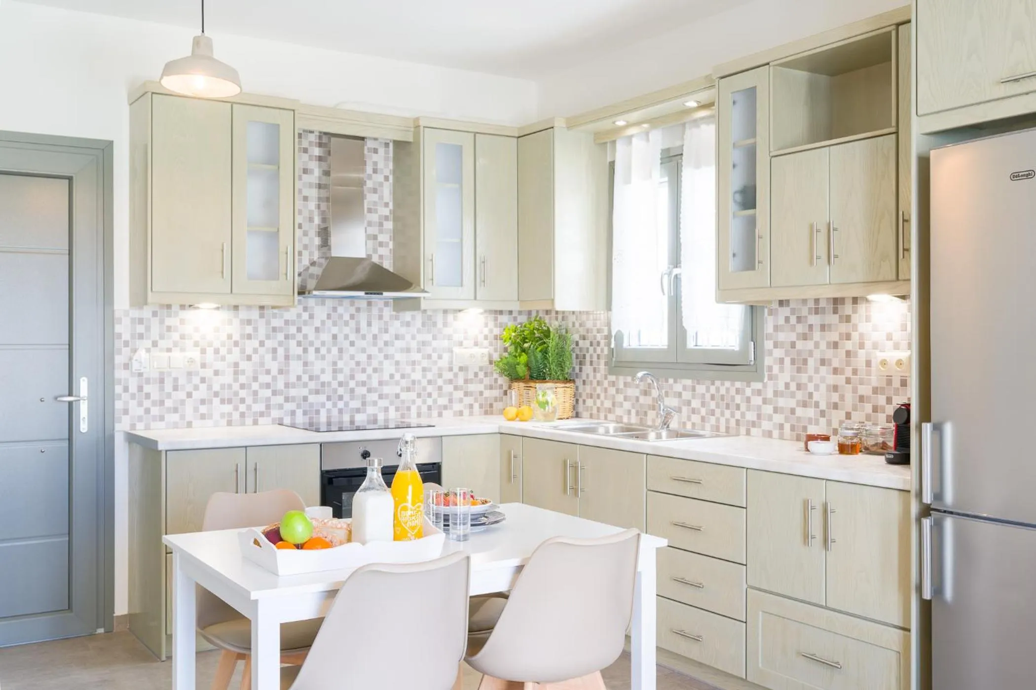 Seating area in Sweet Home Naxos