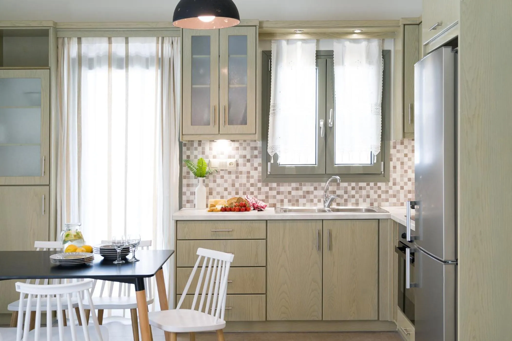 Kitchen or kitchenette in Sweet Home Naxos