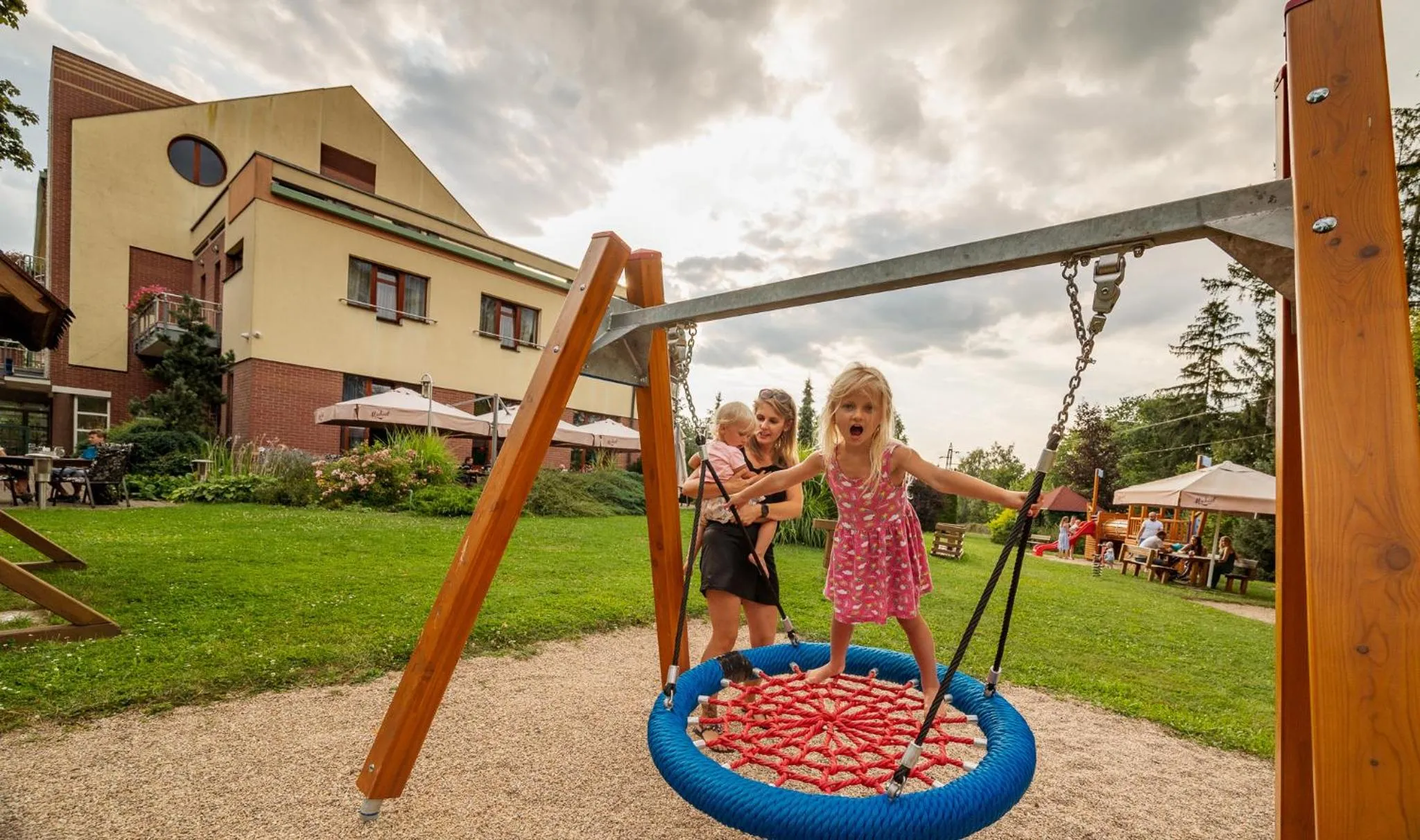 Children play ground in April hotel Panorama
