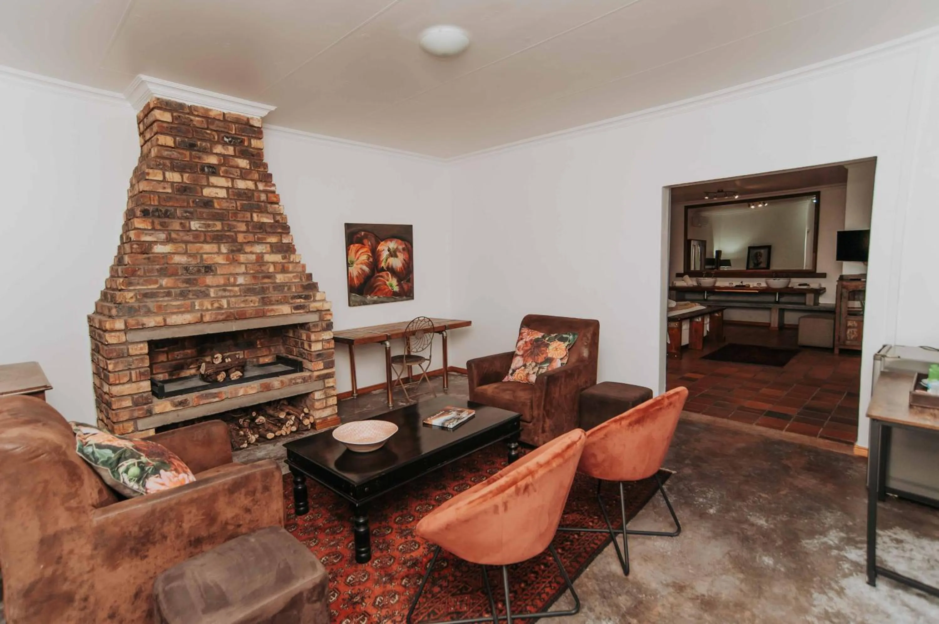 Living room in Upington African Vineyard Boutique Hotel & SPA