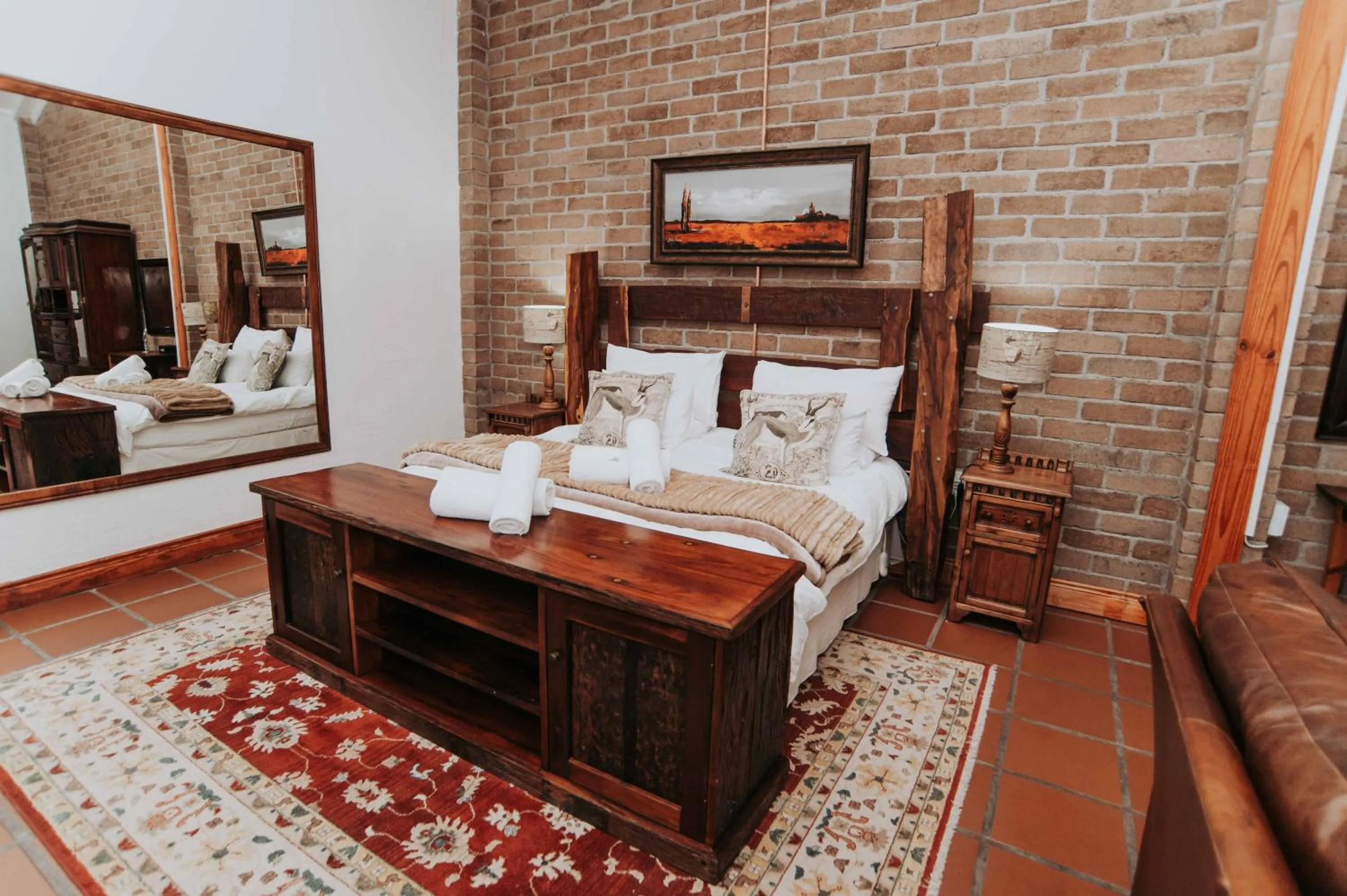 Bed in Upington African Vineyard Boutique Hotel & SPA