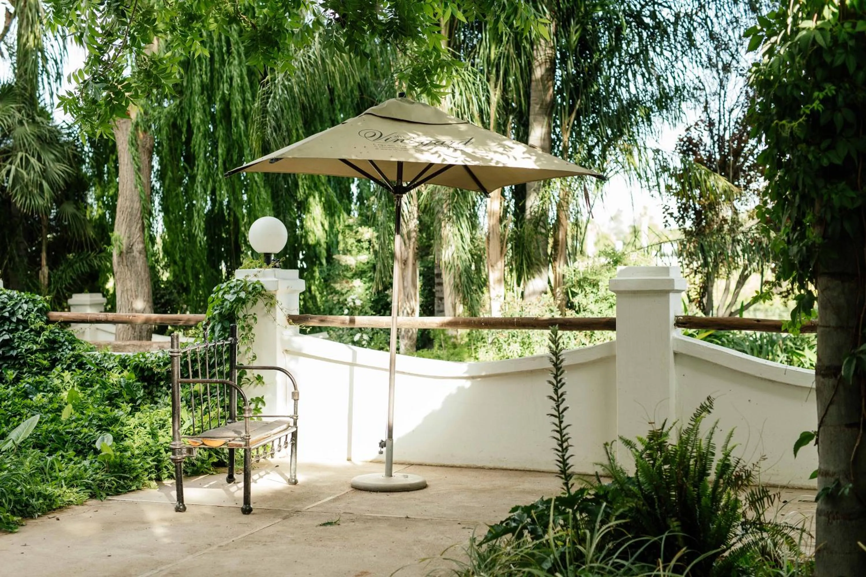 Patio in Upington African Vineyard Boutique Hotel & SPA