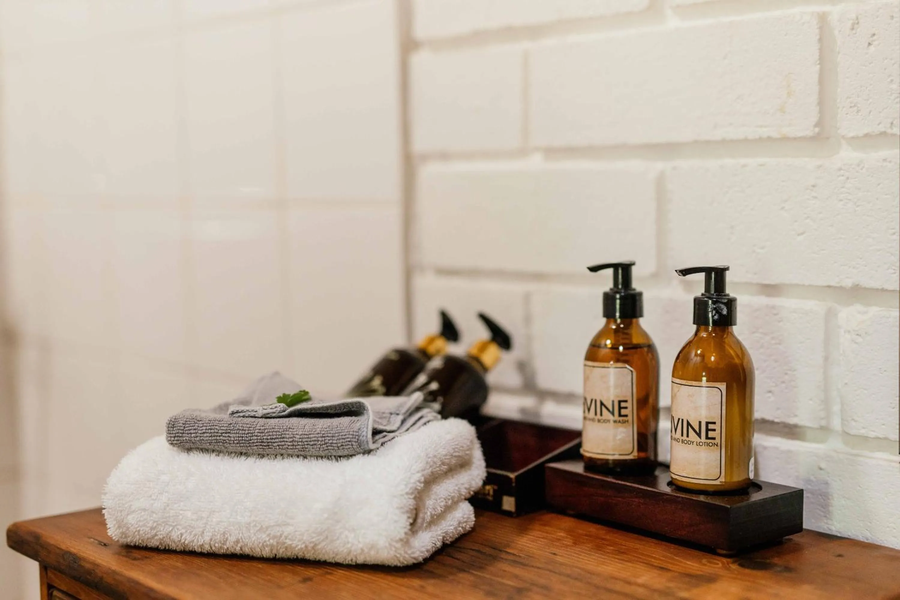 towels in Upington African Vineyard Boutique Hotel & SPA