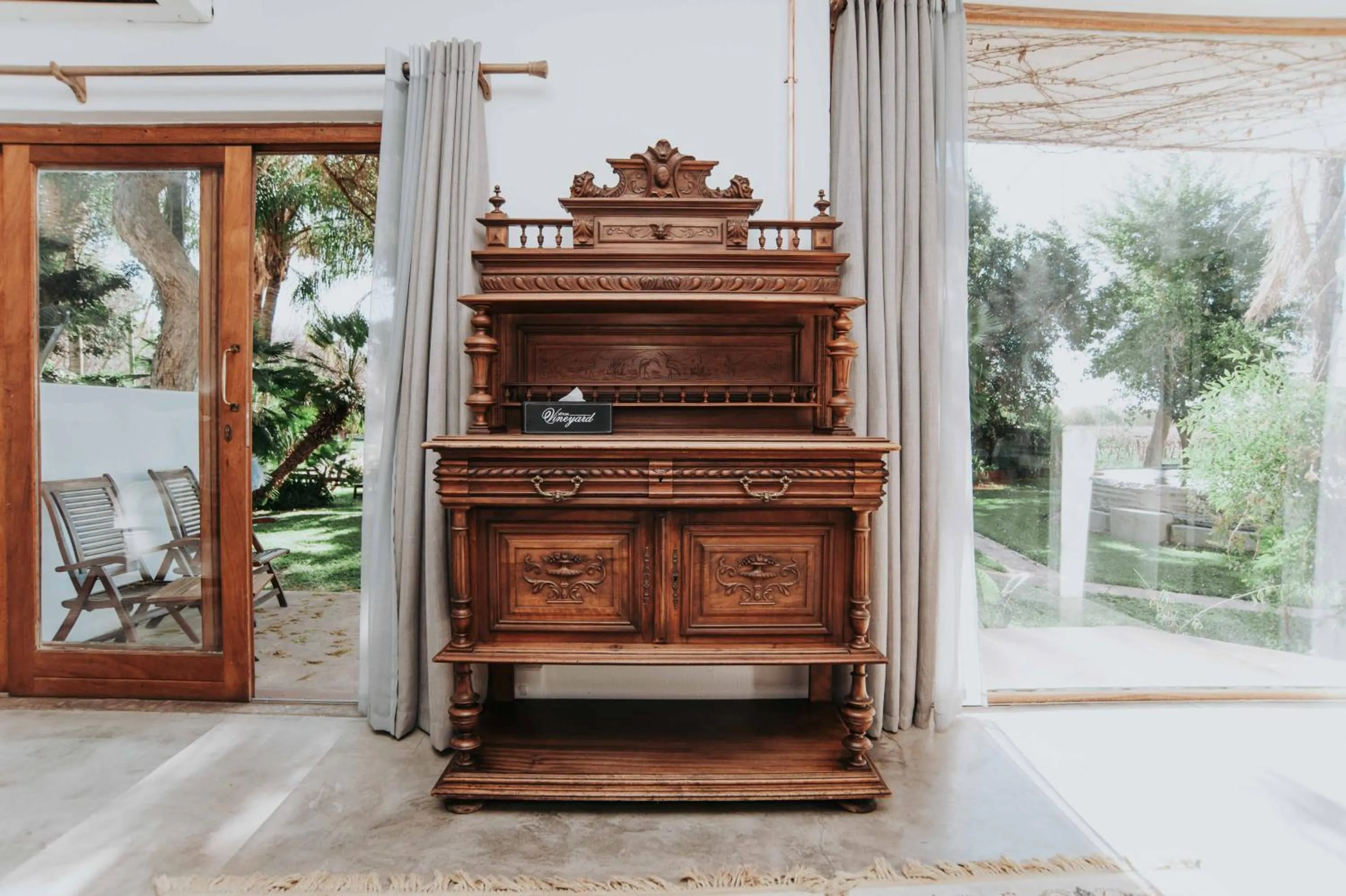 Decorative detail in Upington African Vineyard Boutique Hotel & SPA