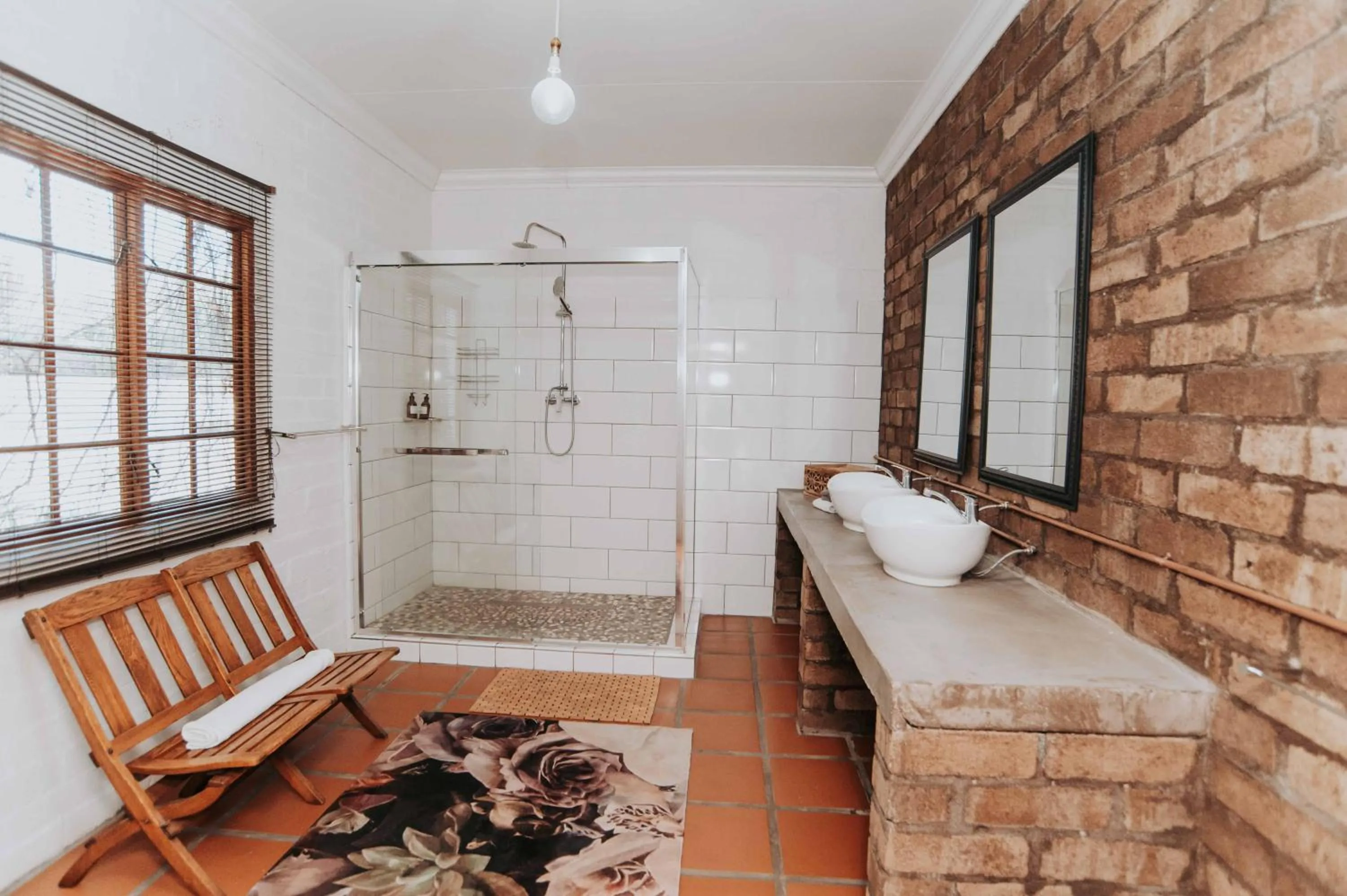 Shower in Upington African Vineyard Boutique Hotel & SPA