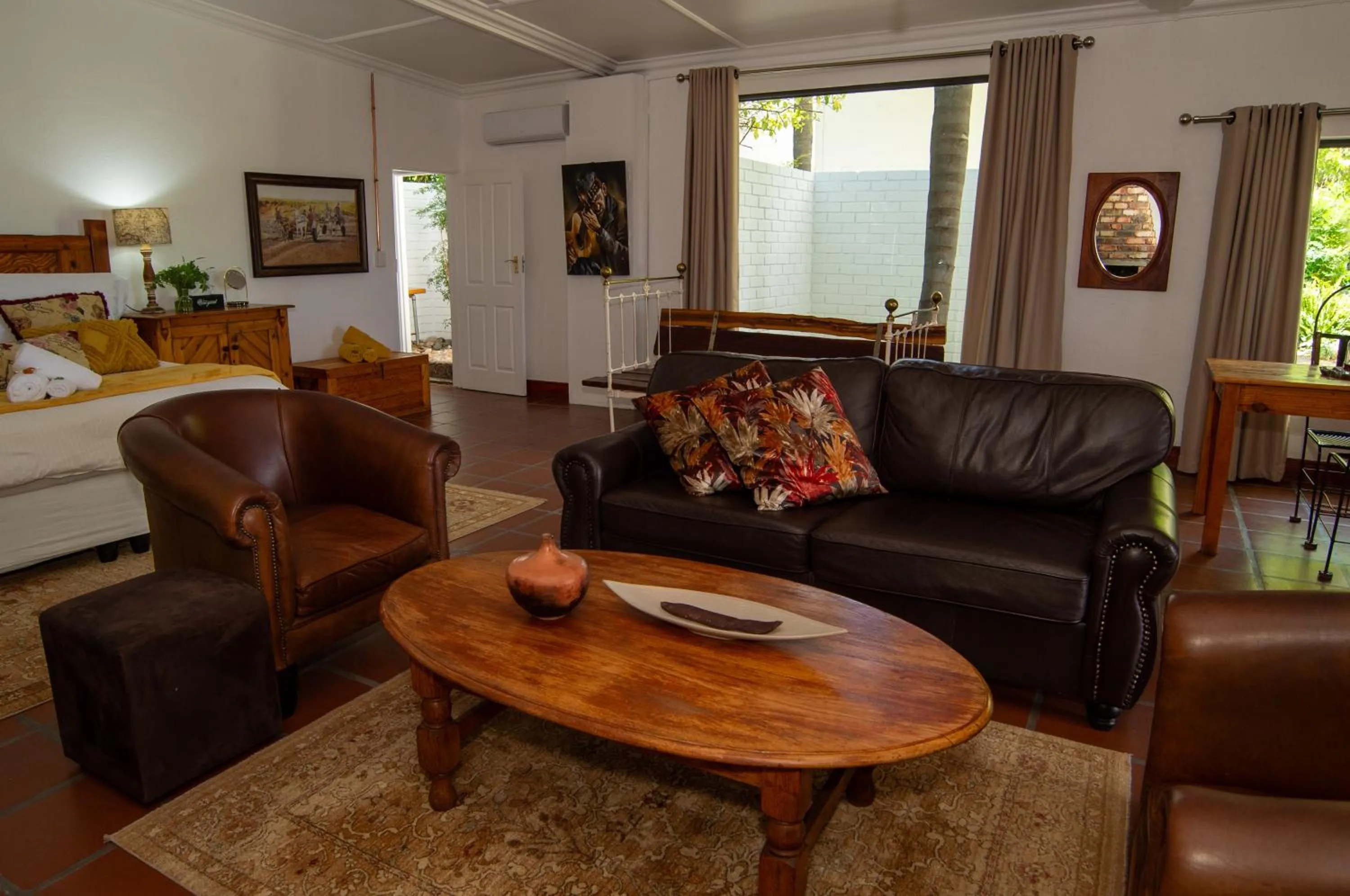 Seating area in Upington African Vineyard Boutique Hotel & SPA