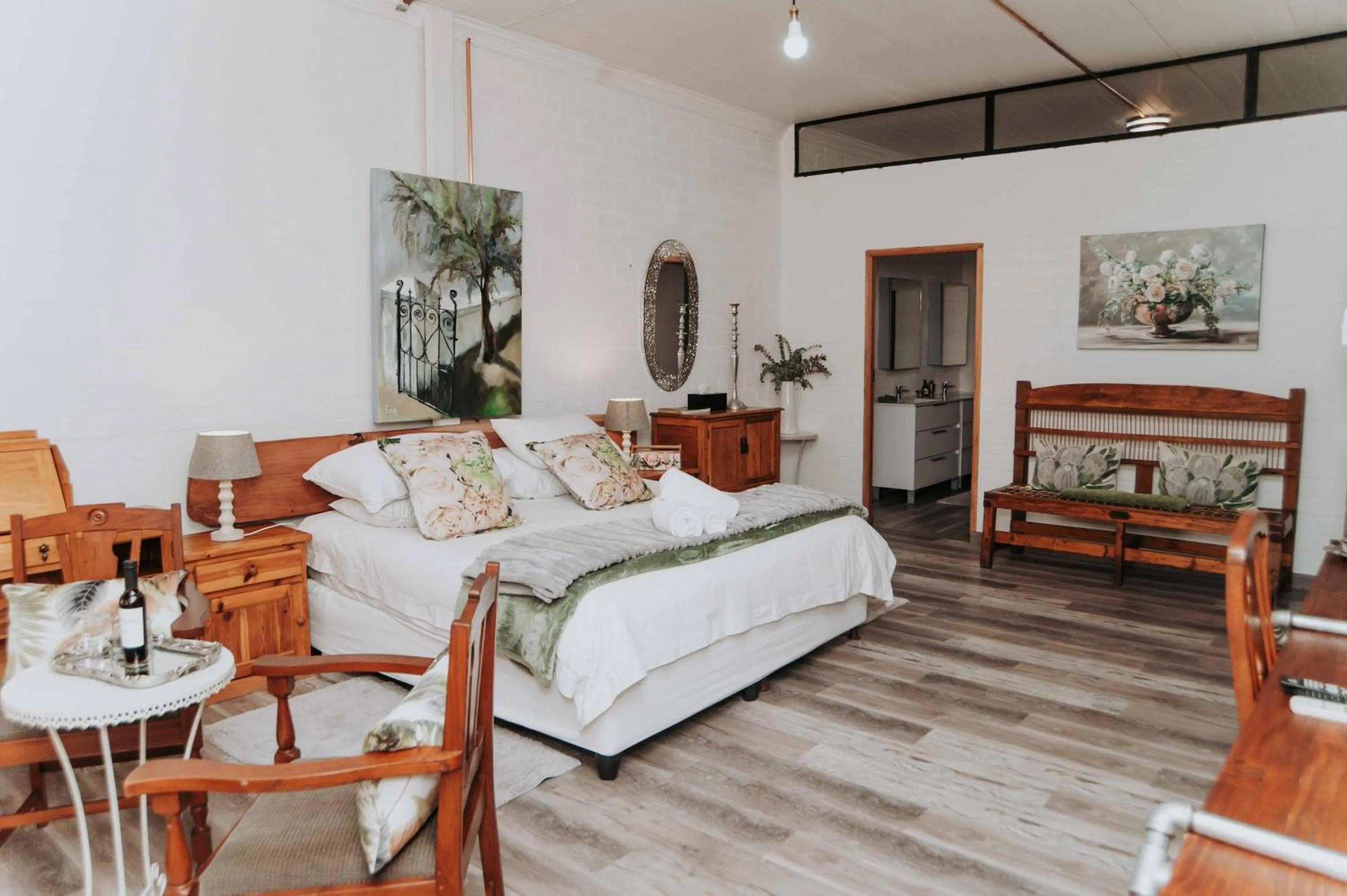 Bed in Upington African Vineyard Boutique Hotel & SPA