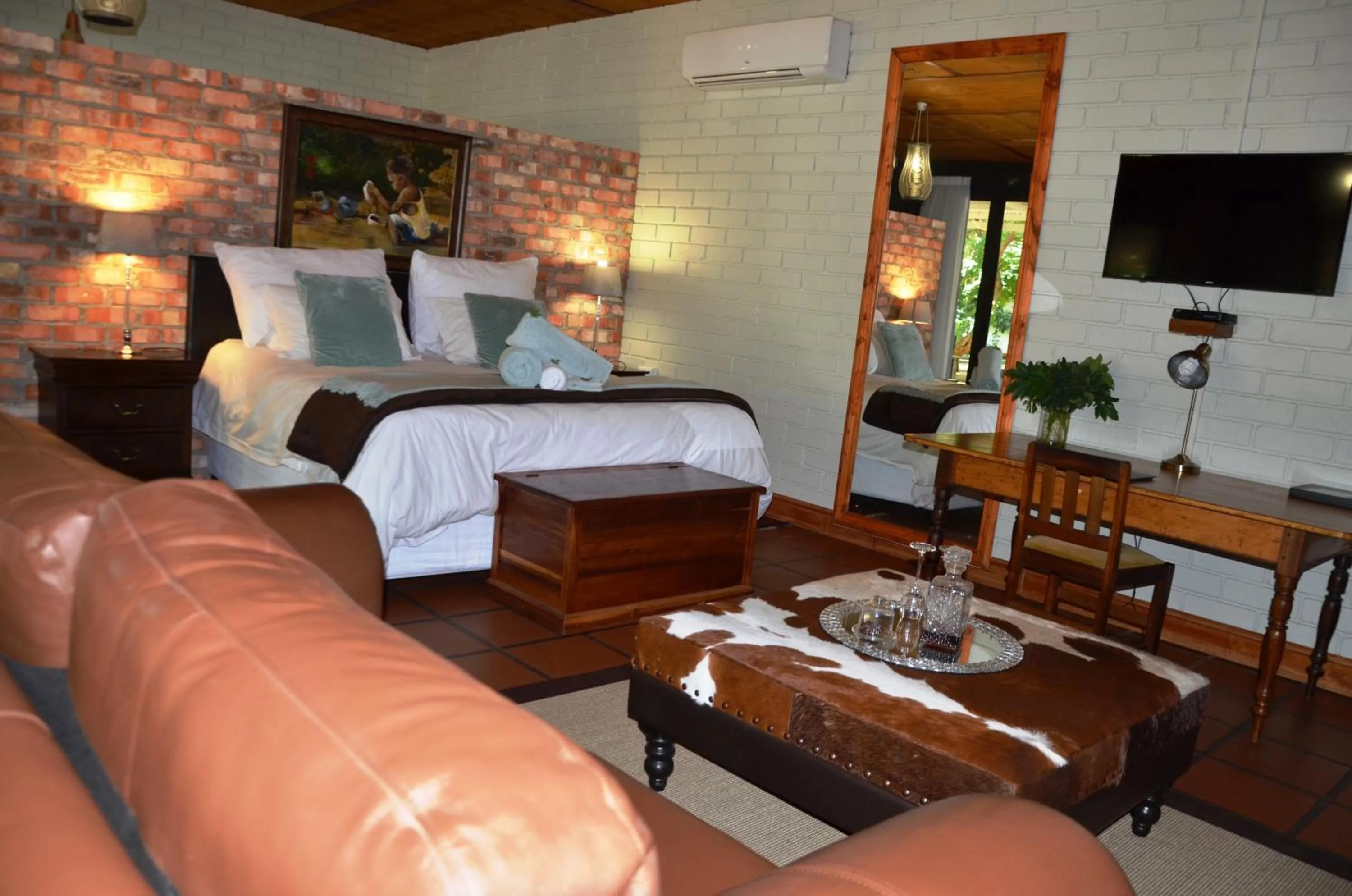 Bedroom, Bed in Upington African Vineyard Boutique Hotel & SPA