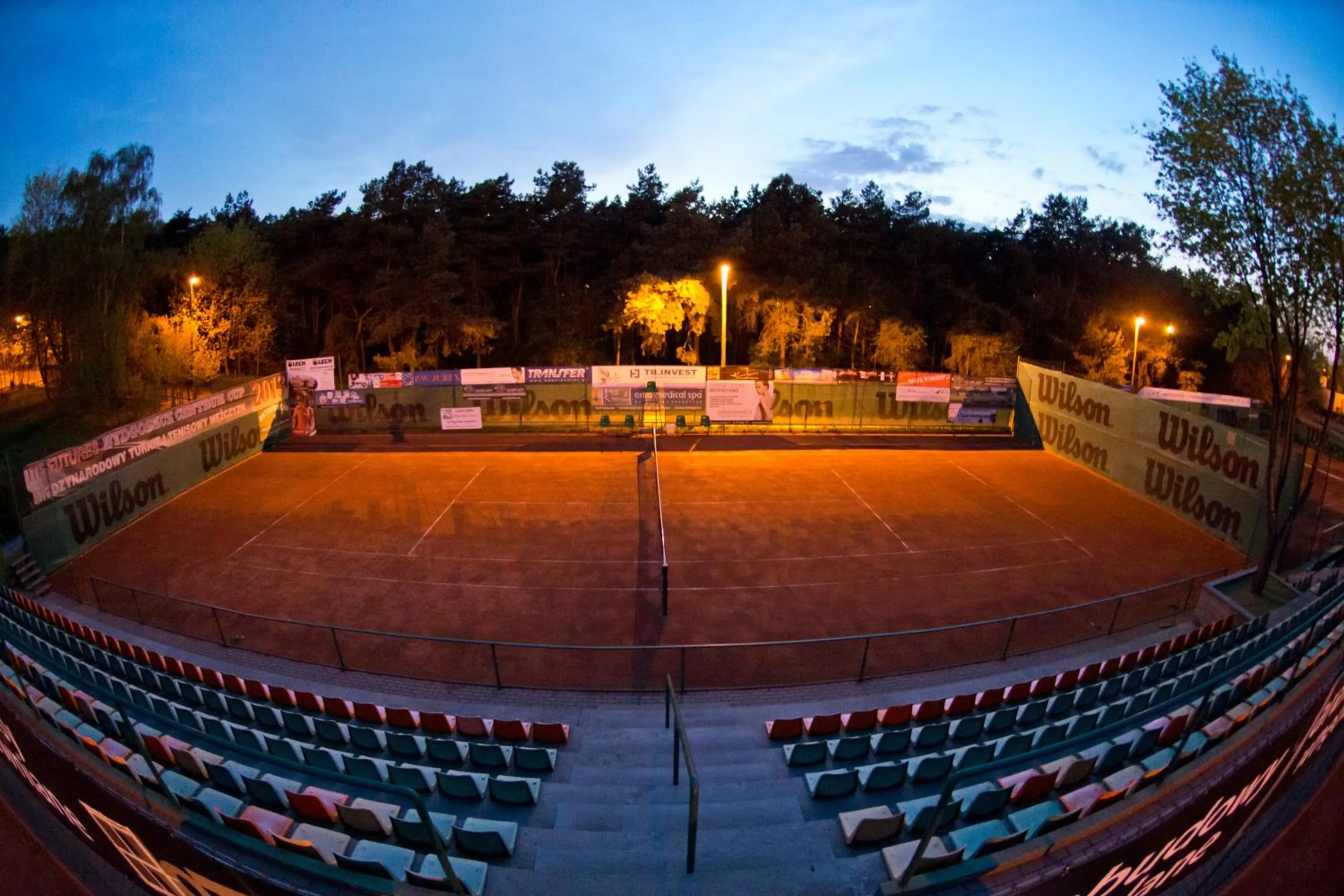 Tennis court in Hotel Centrum