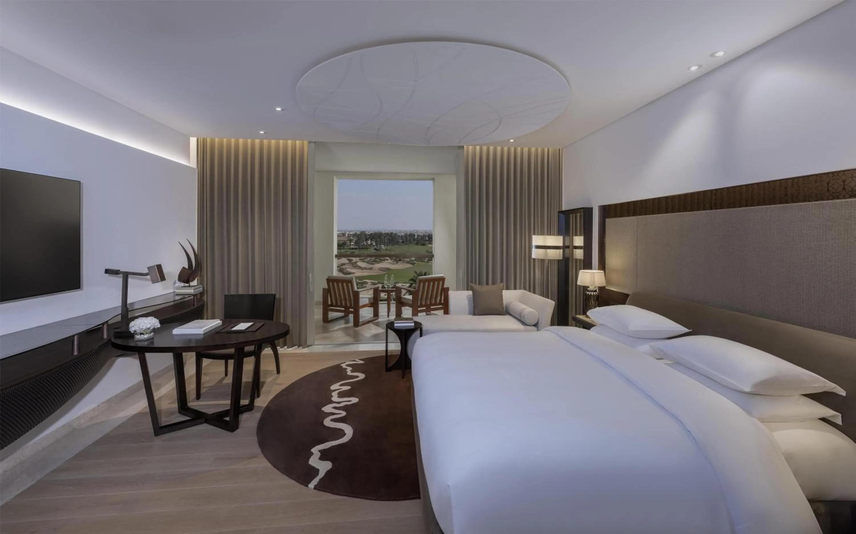 View (from property/room), Bed in Park Hyatt Abu Dhabi Hotel and Villas
