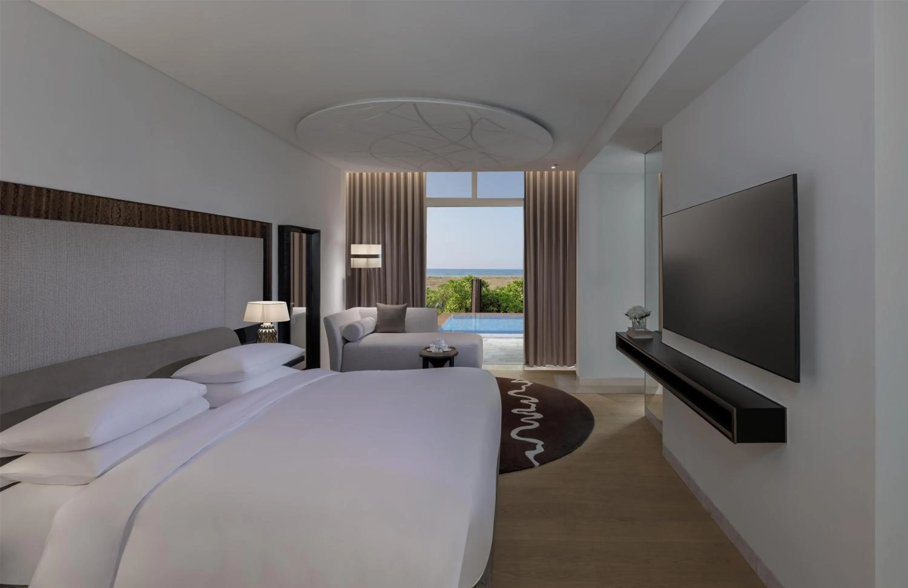 View (from property/room), Bed in Park Hyatt Abu Dhabi Hotel and Villas