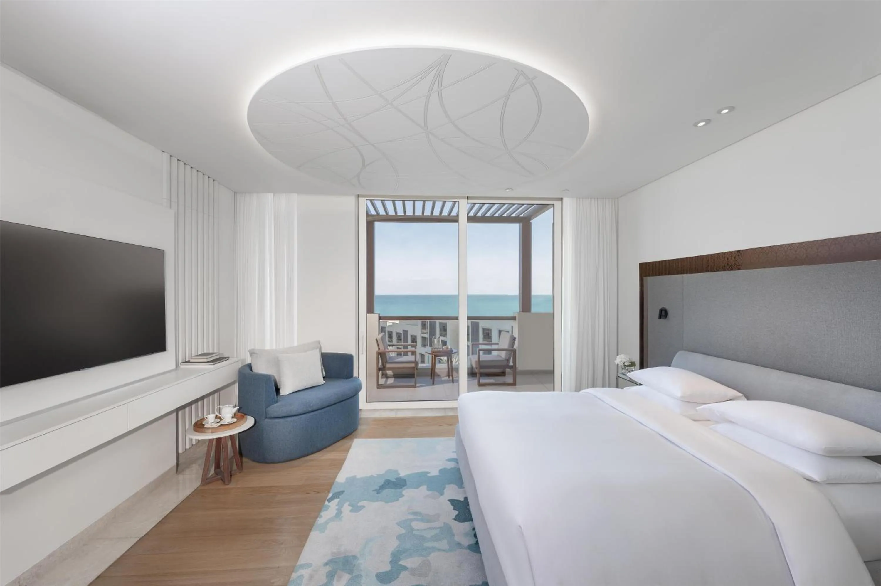 Photo of the whole room, Bed in Park Hyatt Abu Dhabi Hotel and Villas