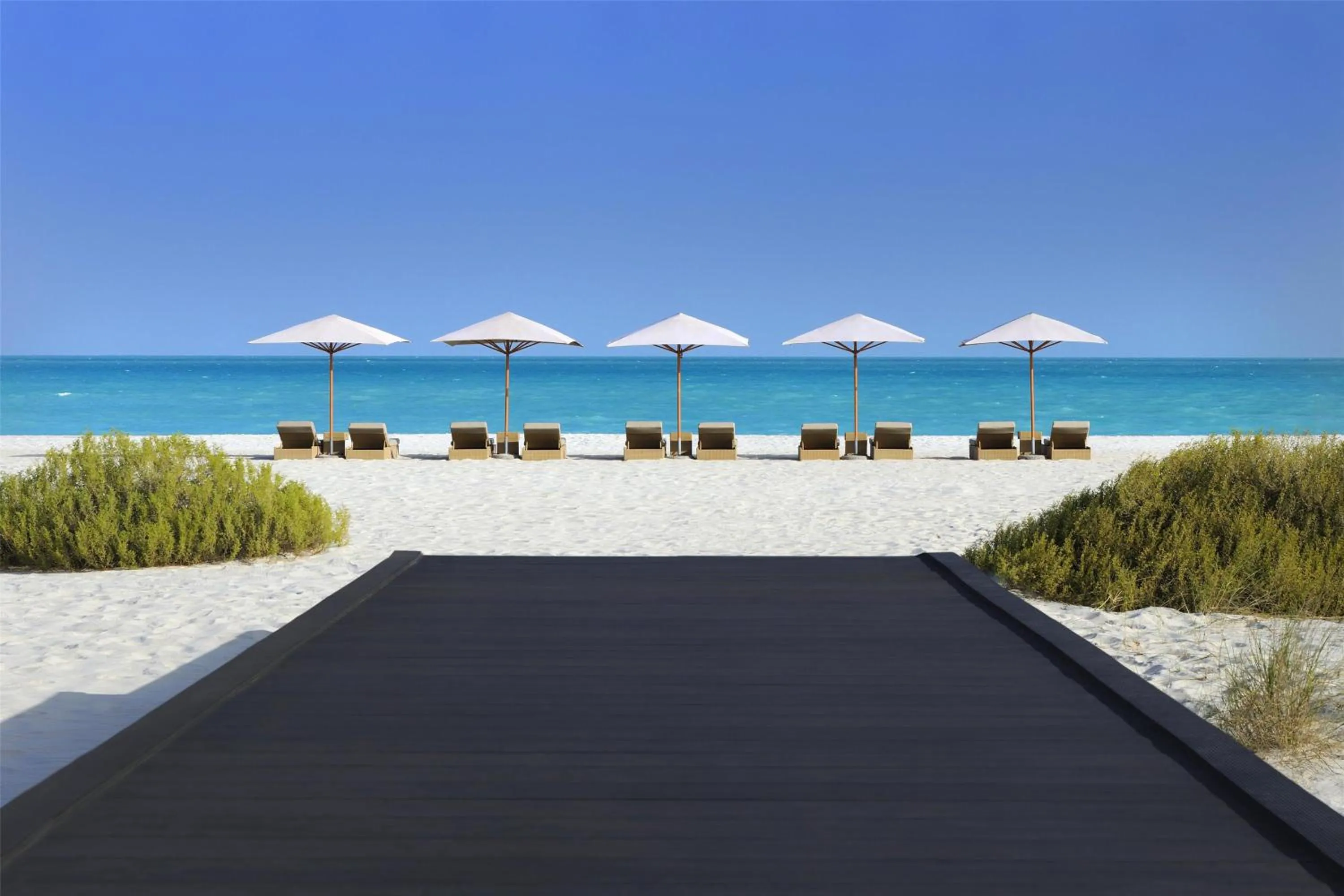 Beach in Park Hyatt Abu Dhabi Hotel and Villas