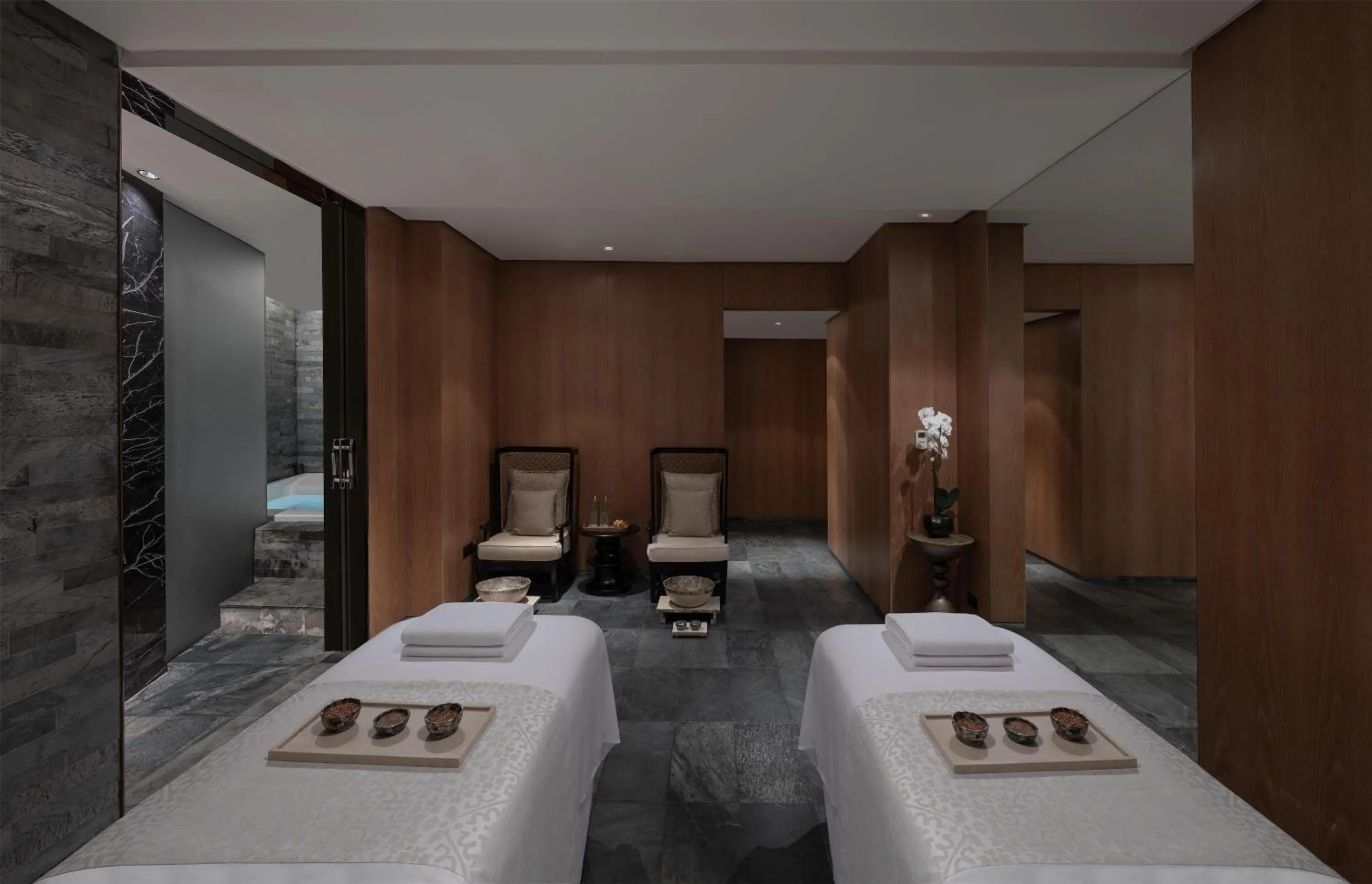 Spa and wellness centre/facilities, Bed in Park Hyatt Abu Dhabi Hotel and Villas