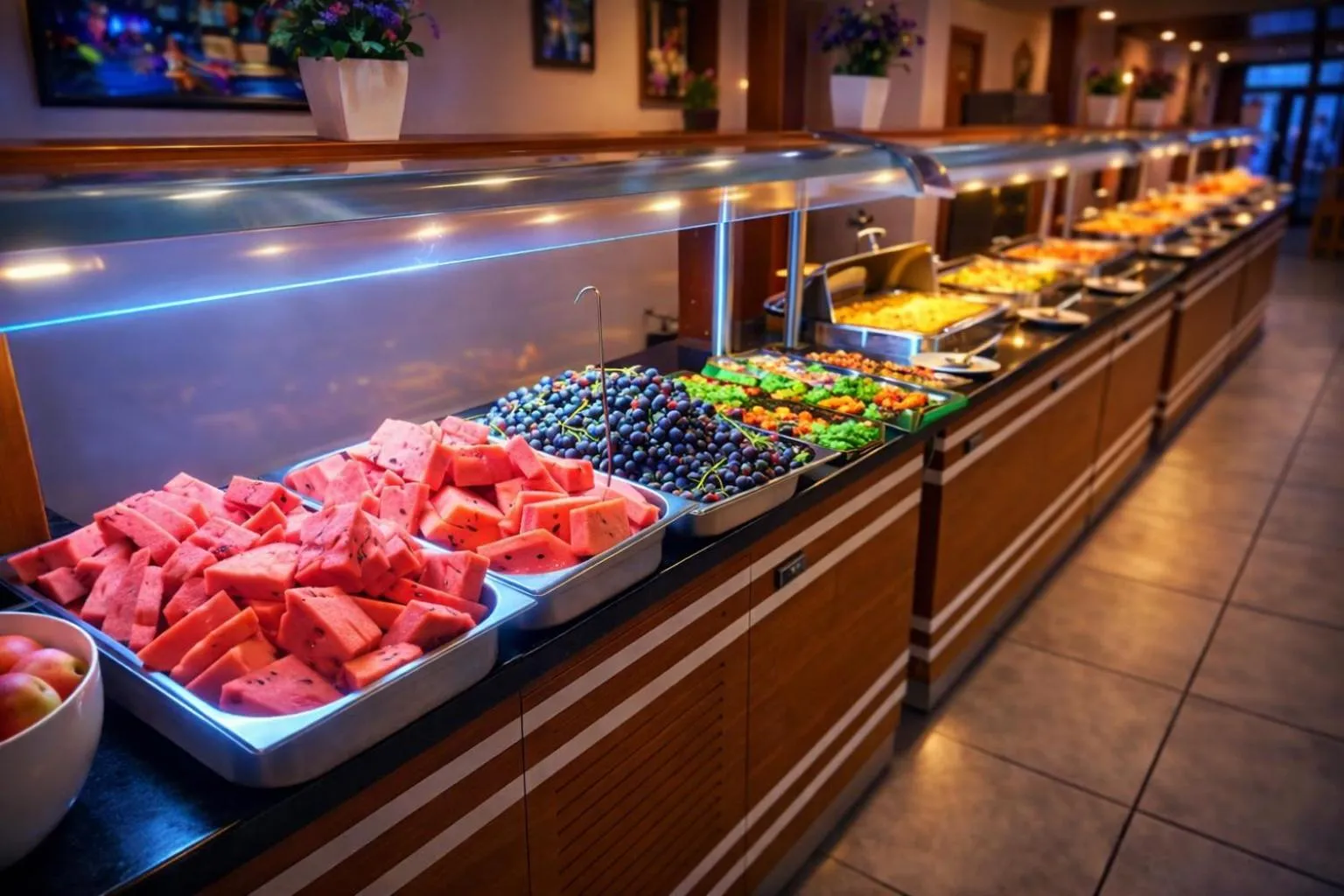 Dining area in Selenium Hotel