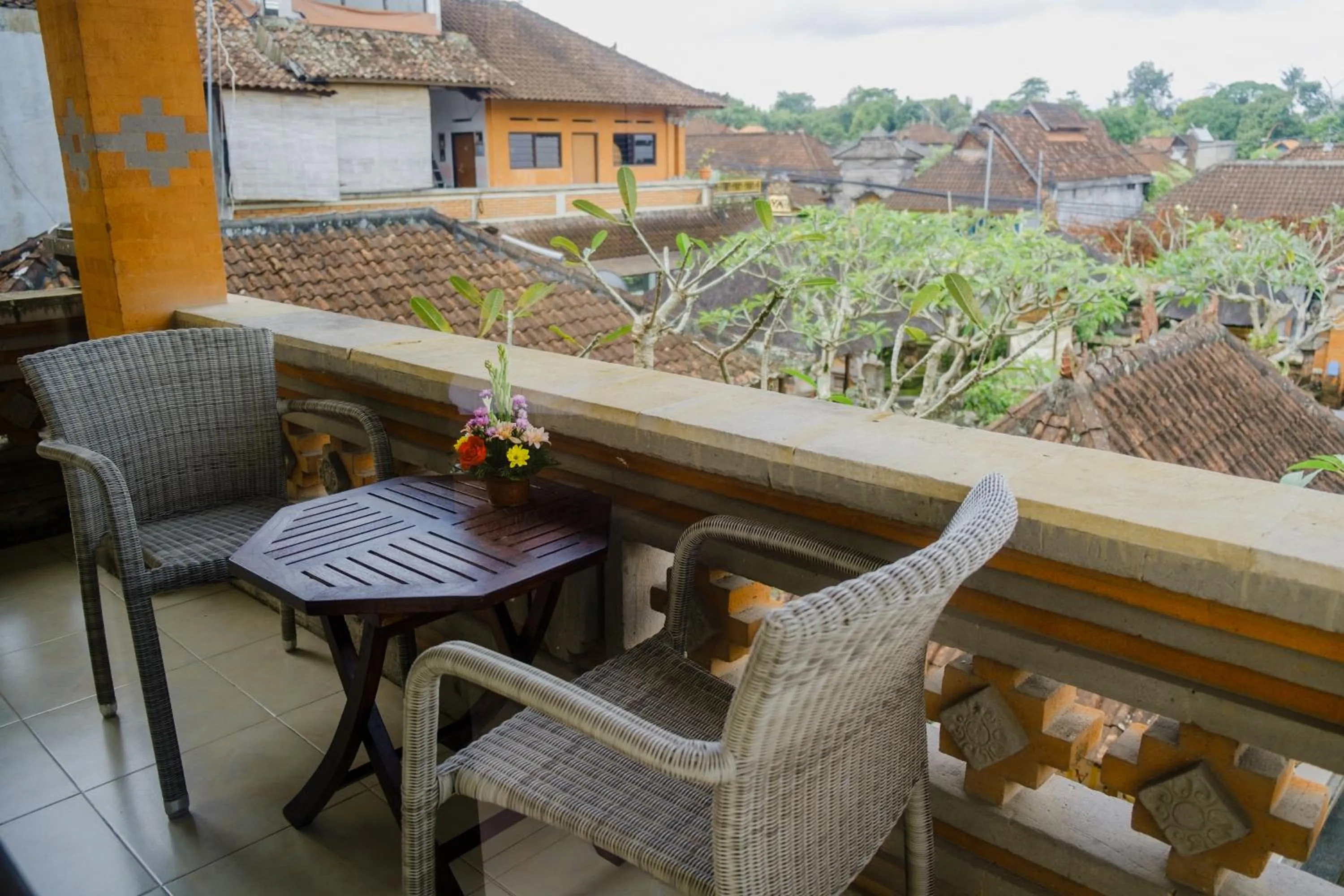 Balcony/Terrace in Desak Putu Putra Home Stay