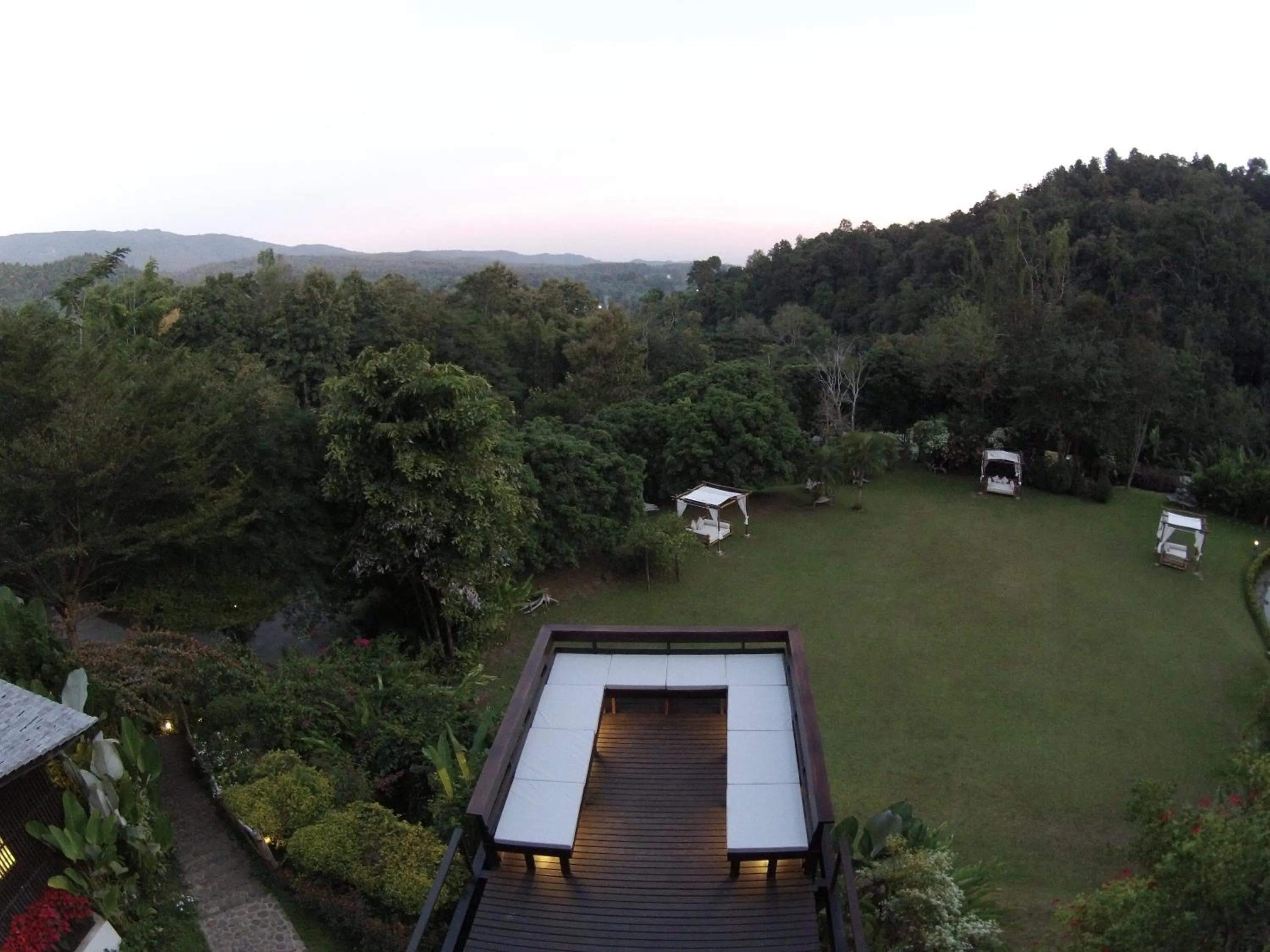 Garden in Vanilla hill (hill lodge)