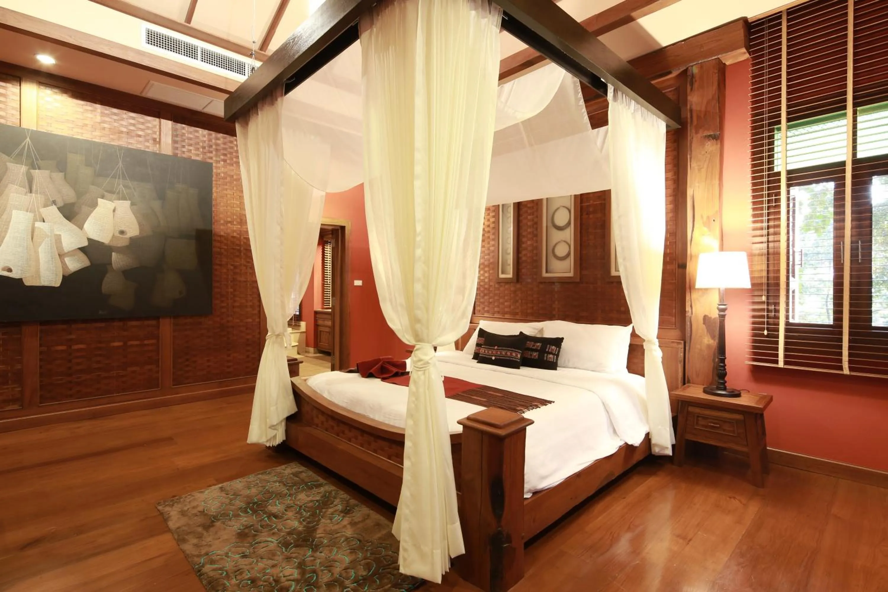 Bed in Vanilla hill (hill lodge)