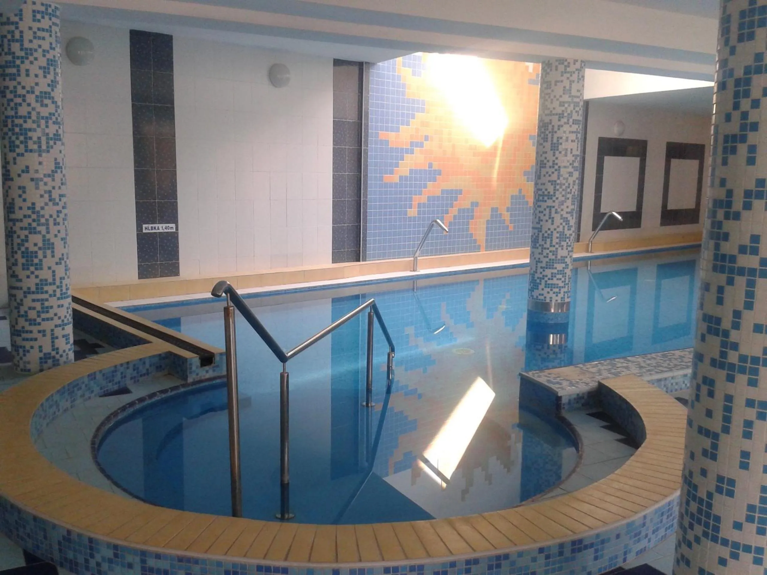 Swimming pool in Hotel Vila Anna