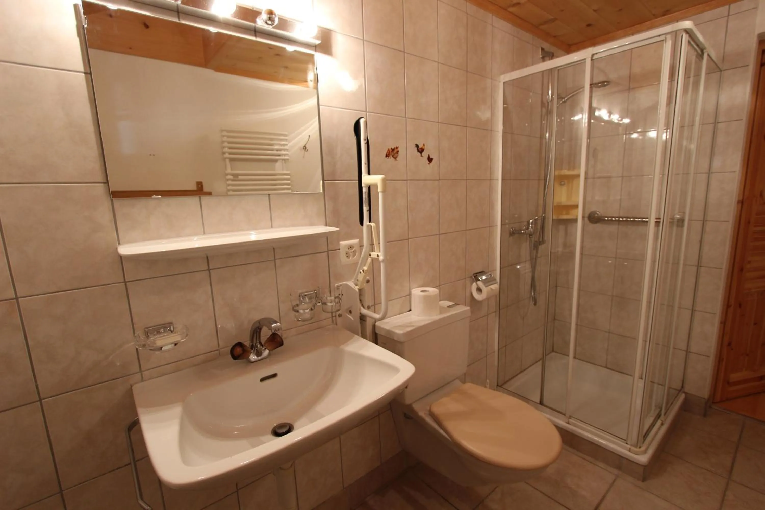 Bathroom in B&B Le Berceau