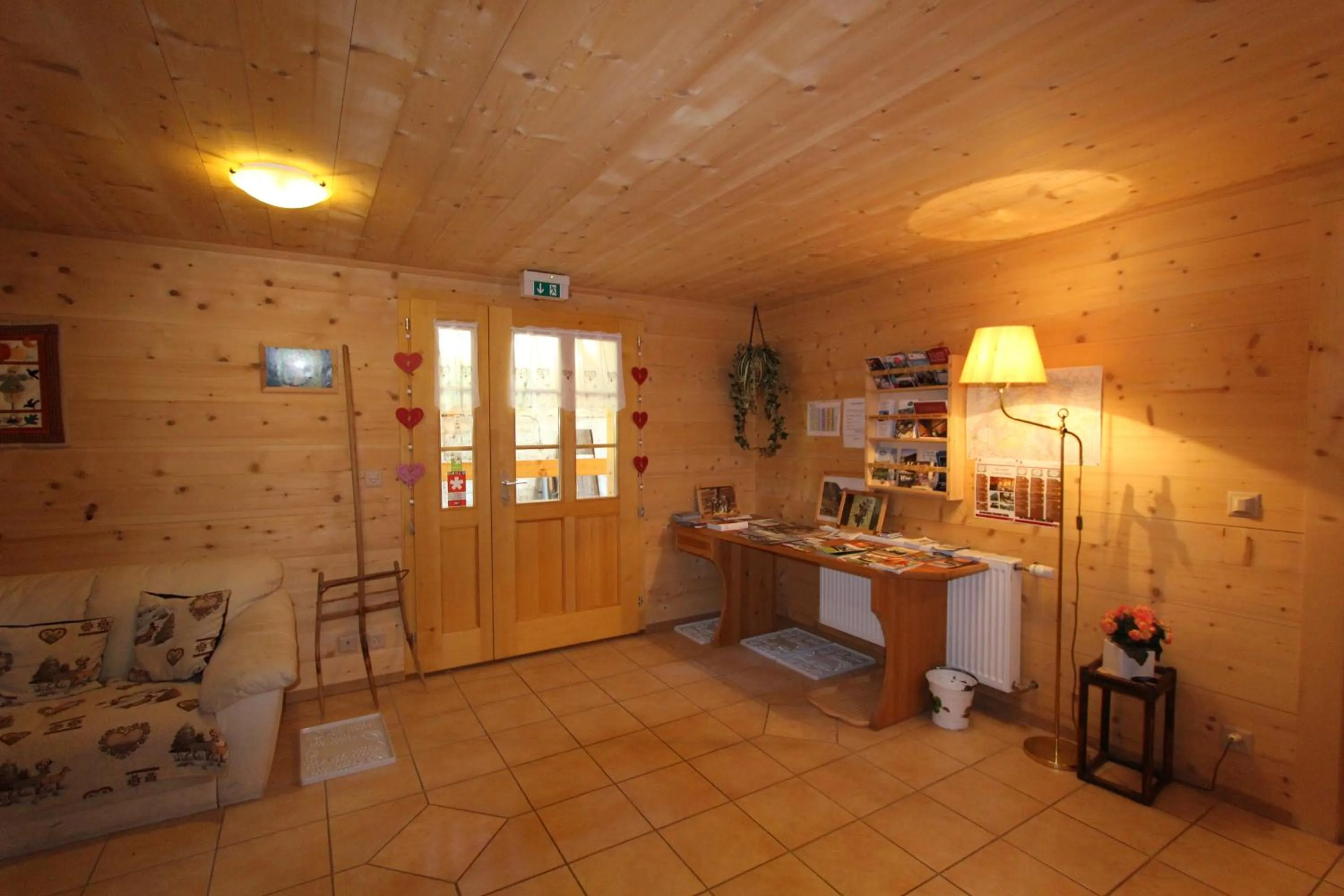 Seating area in B&B Le Berceau