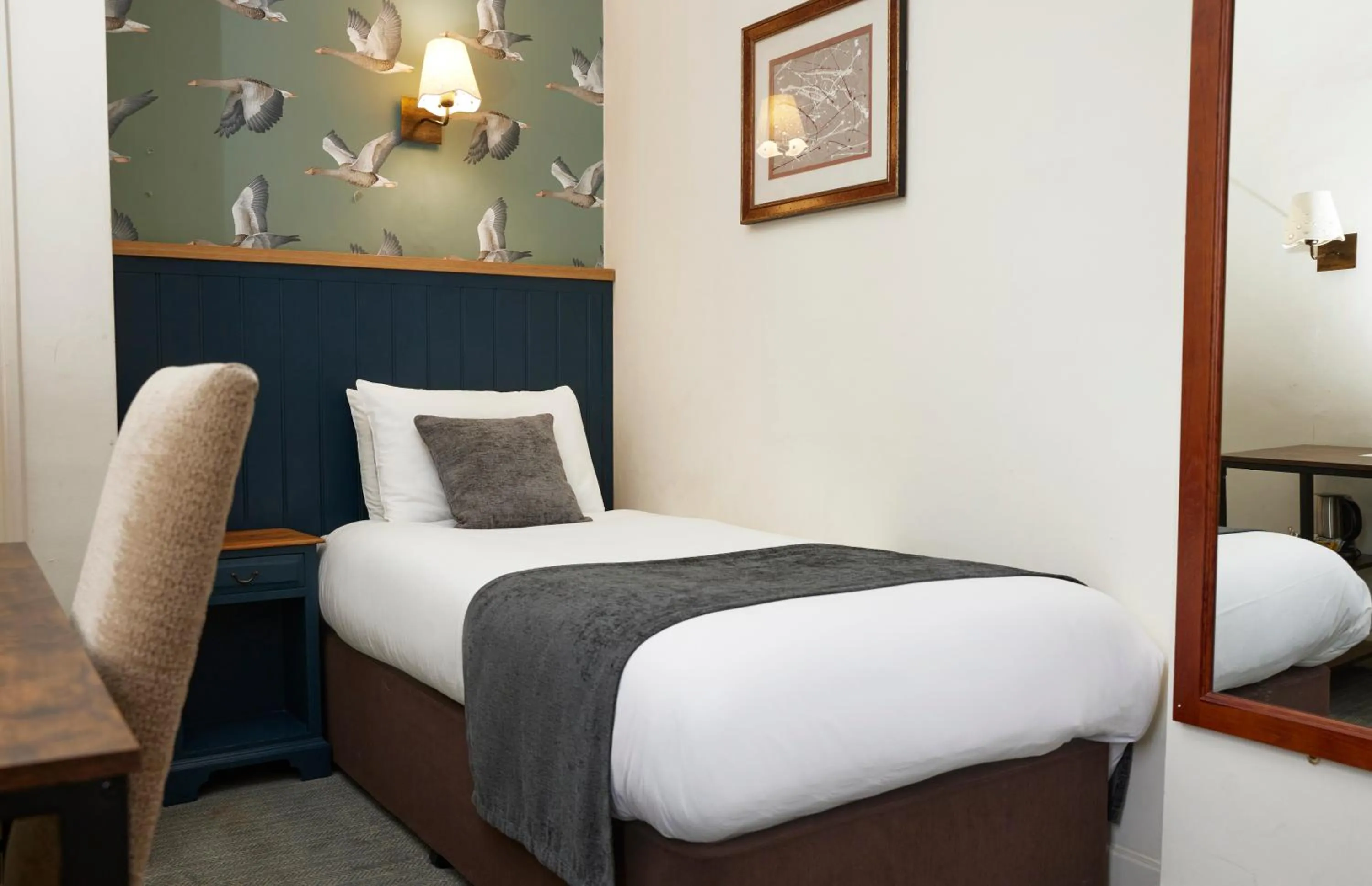 Bedroom, Bed in Bull Hotel by Greene King Inns