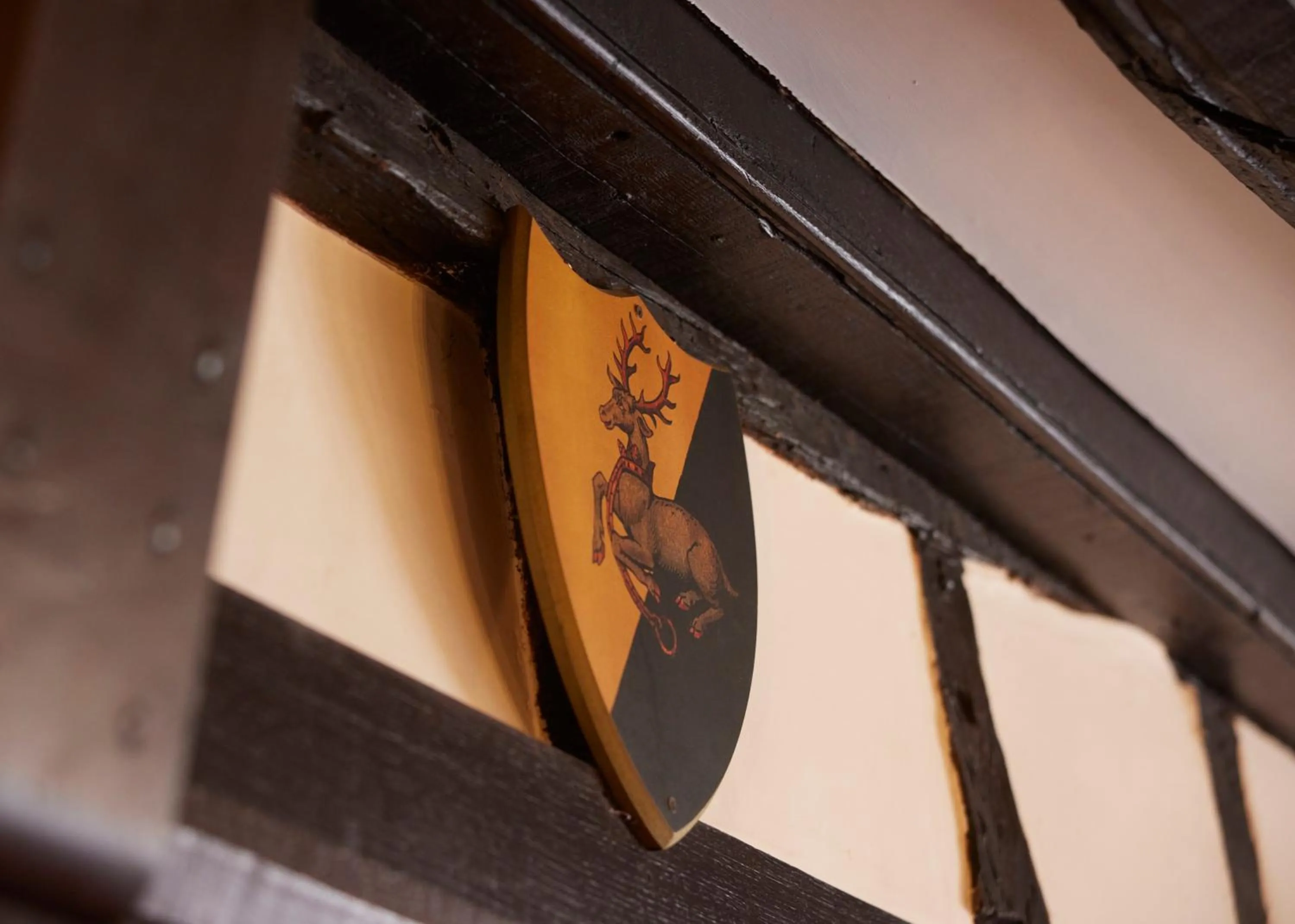 Decorative detail in Bull Hotel by Greene King Inns