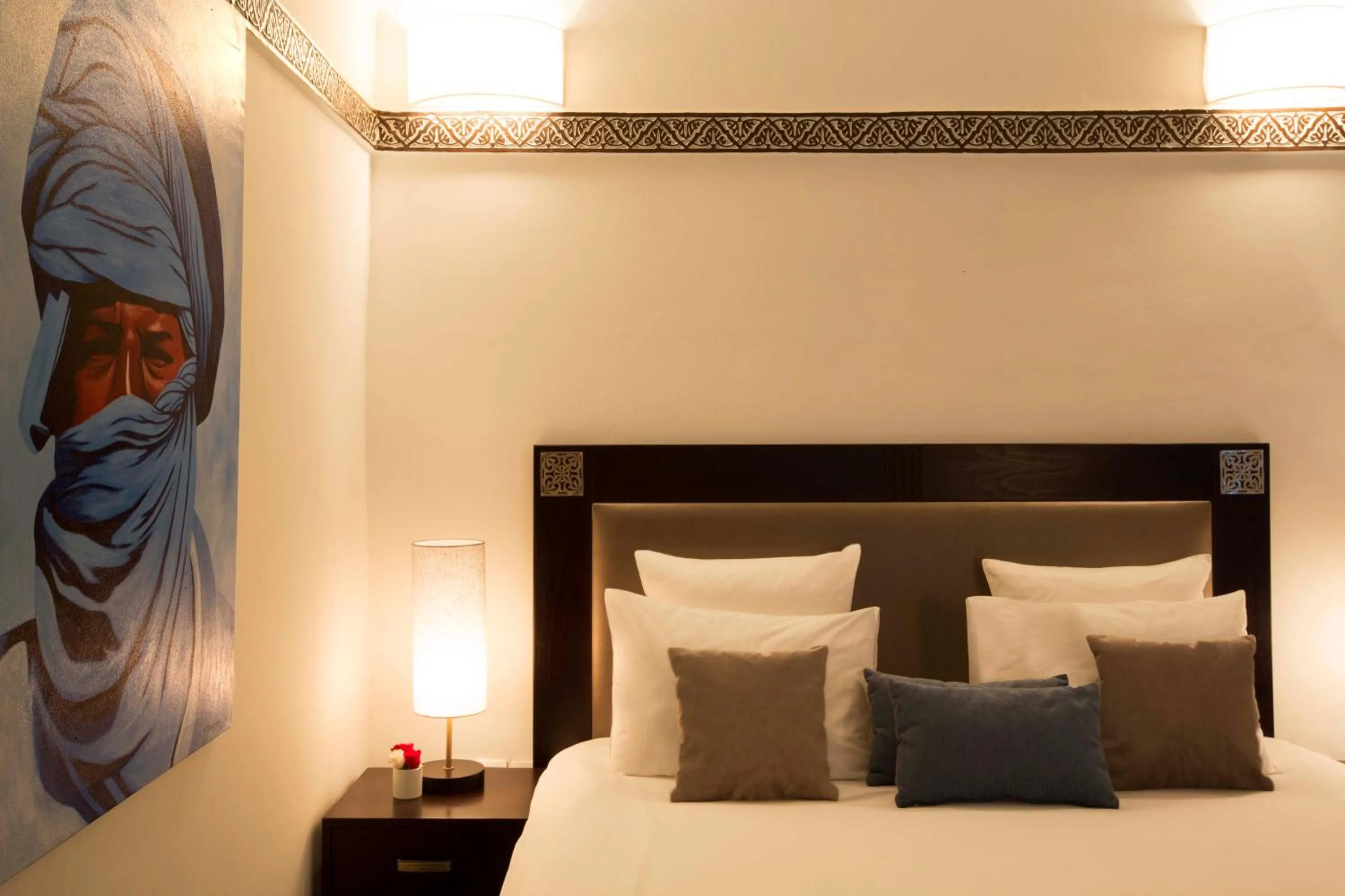 Bedroom, Bed in Riad Dar Alfarah