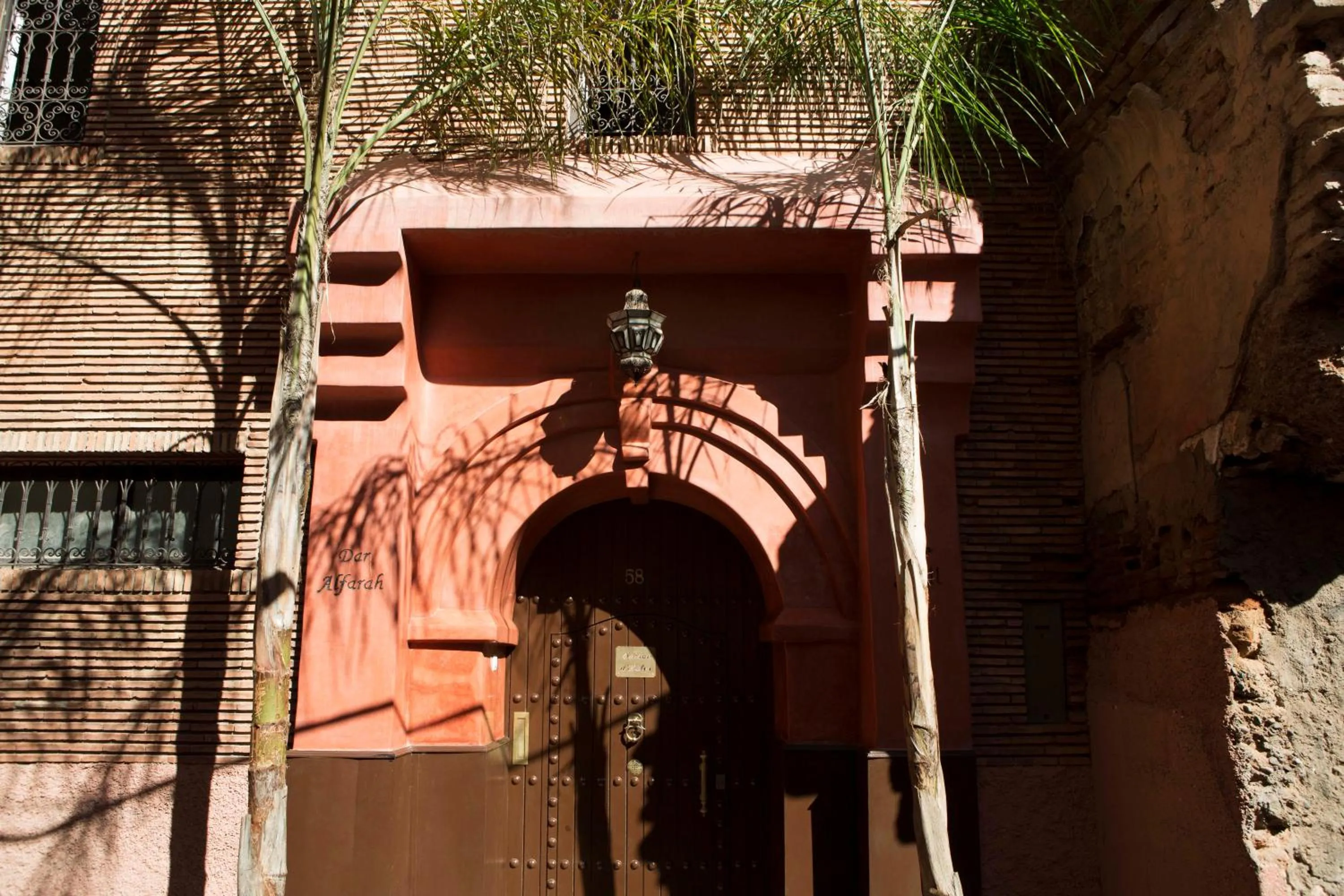 Facade/entrance in Riad Dar Alfarah