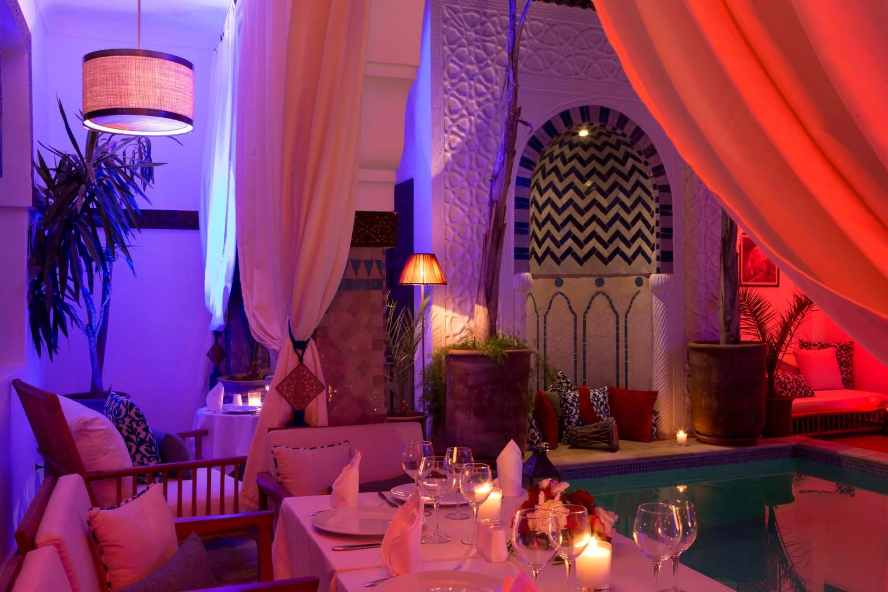 Restaurant/places to eat in Riad Dar Alfarah