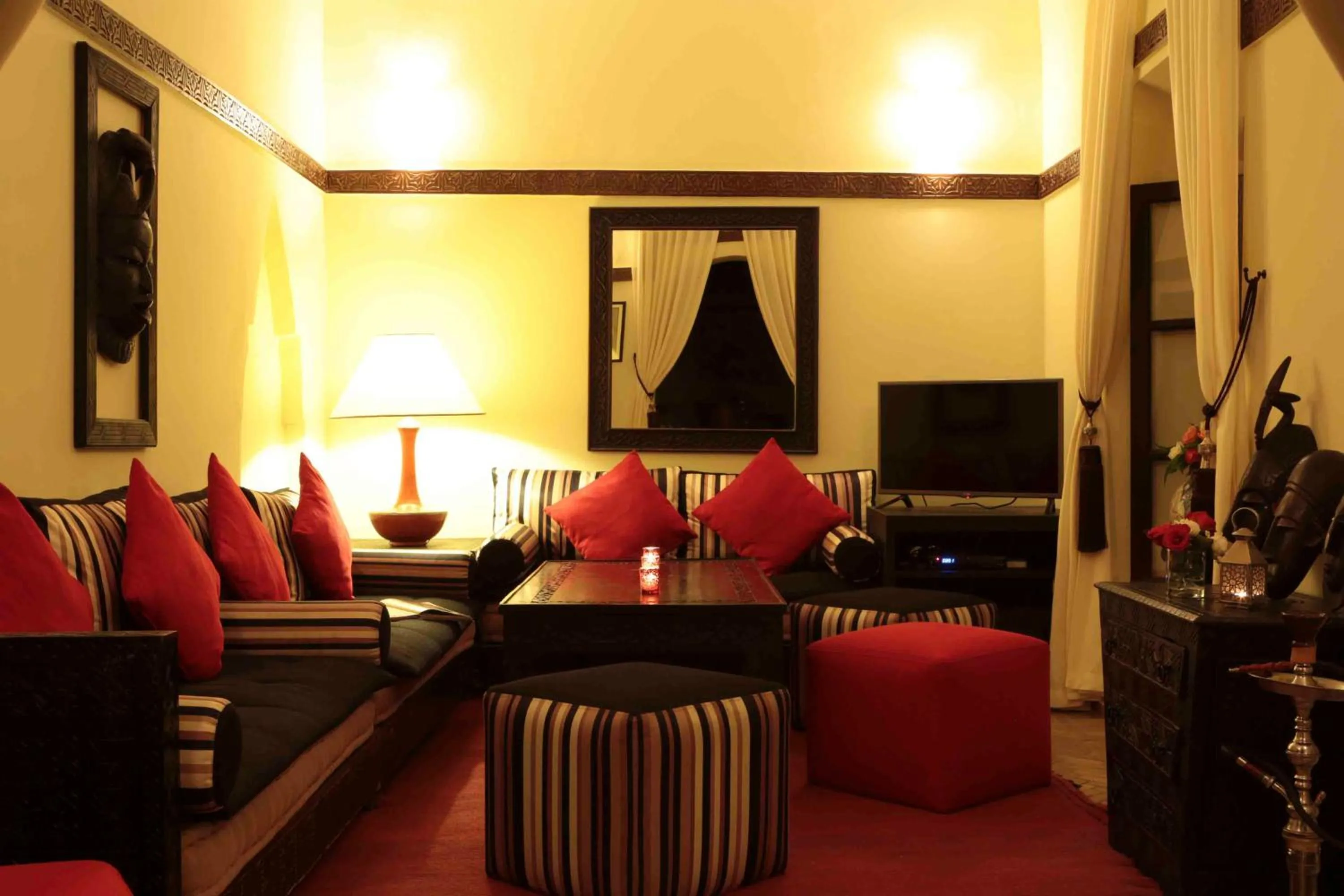 Living room in Riad Dar Alfarah