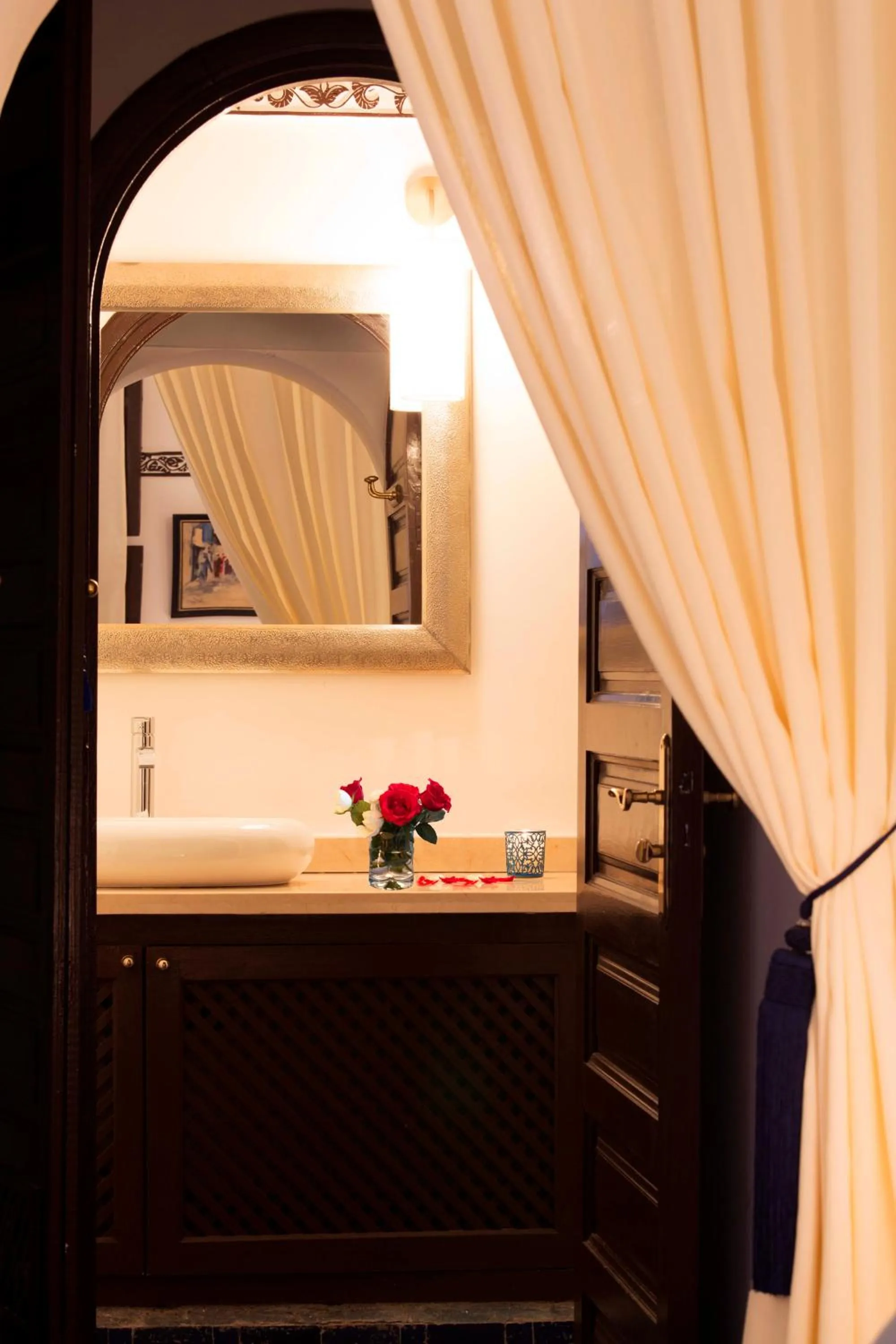 Bathroom in Riad Dar Alfarah