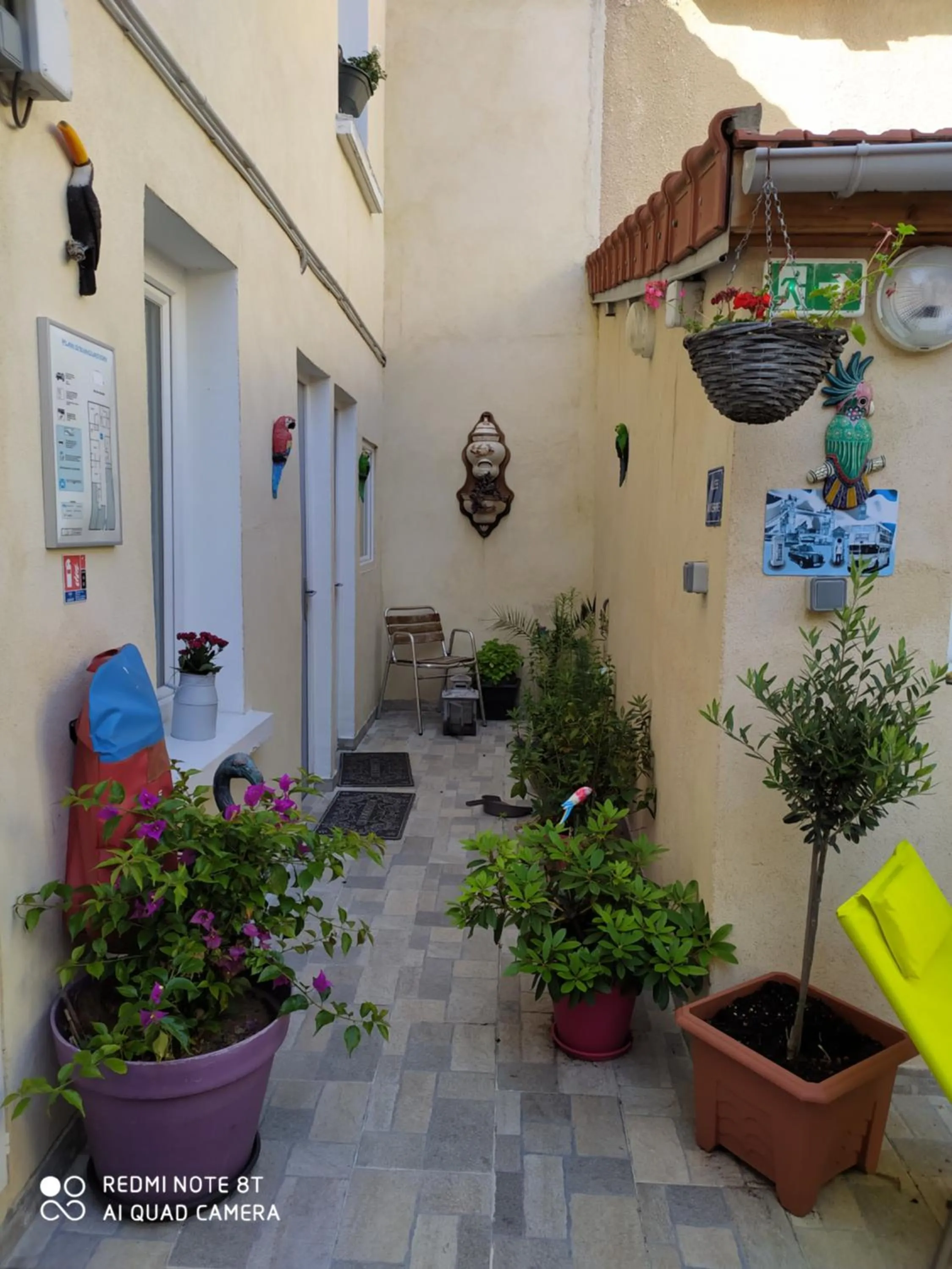 Patio in Les Coquelicots