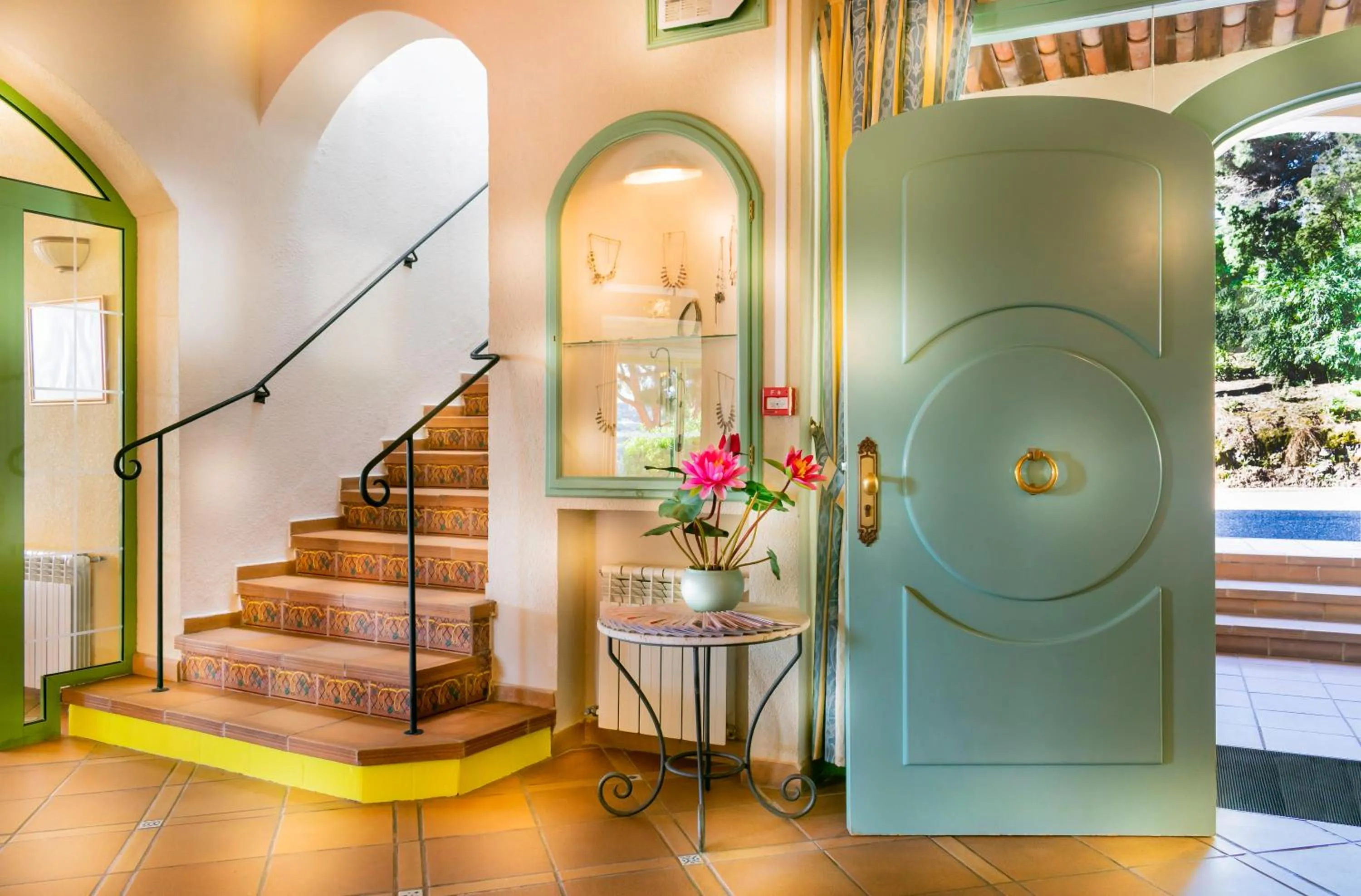 Lobby or reception in Hotel La Romarine