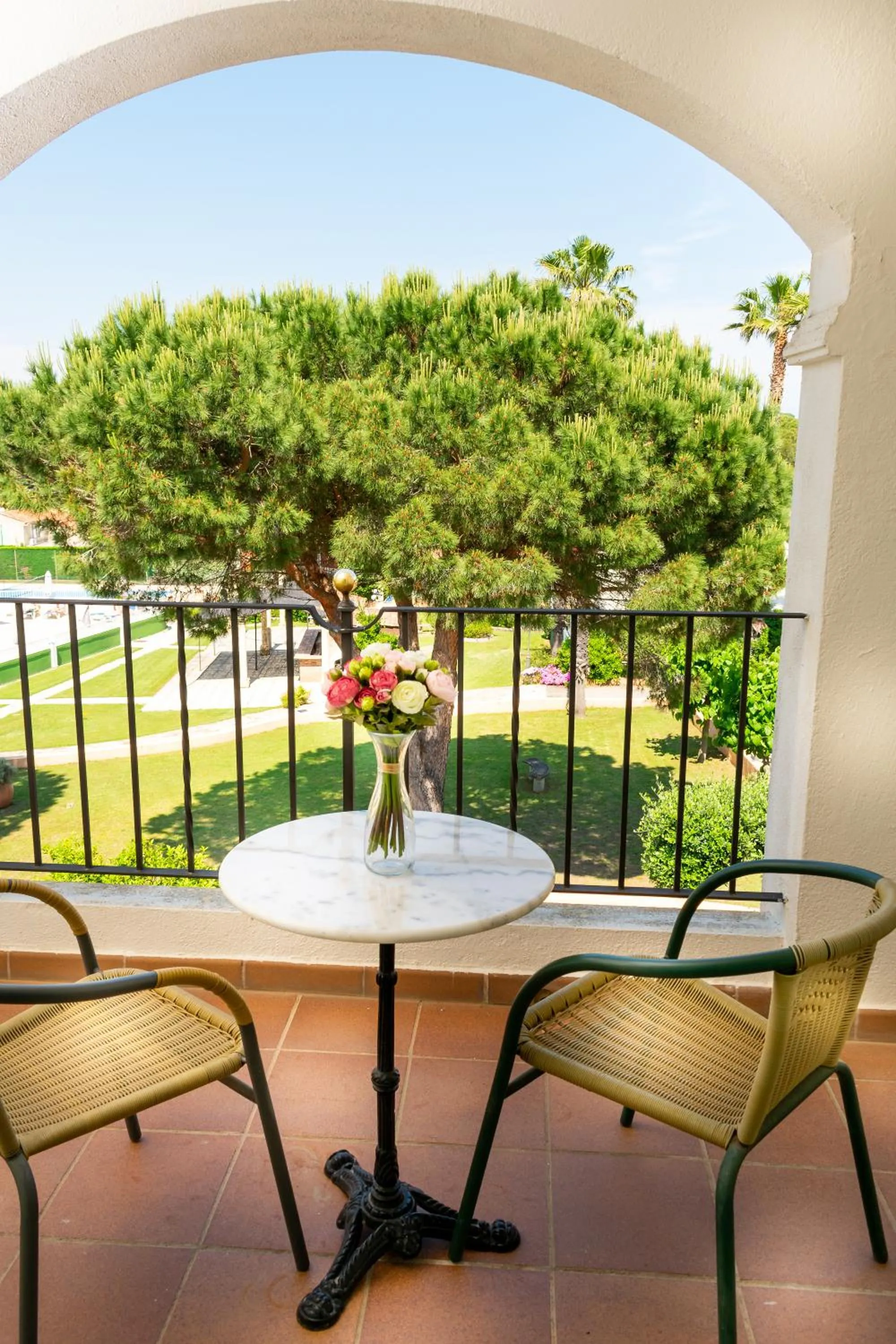 Balcony/Terrace in Hotel La Romarine