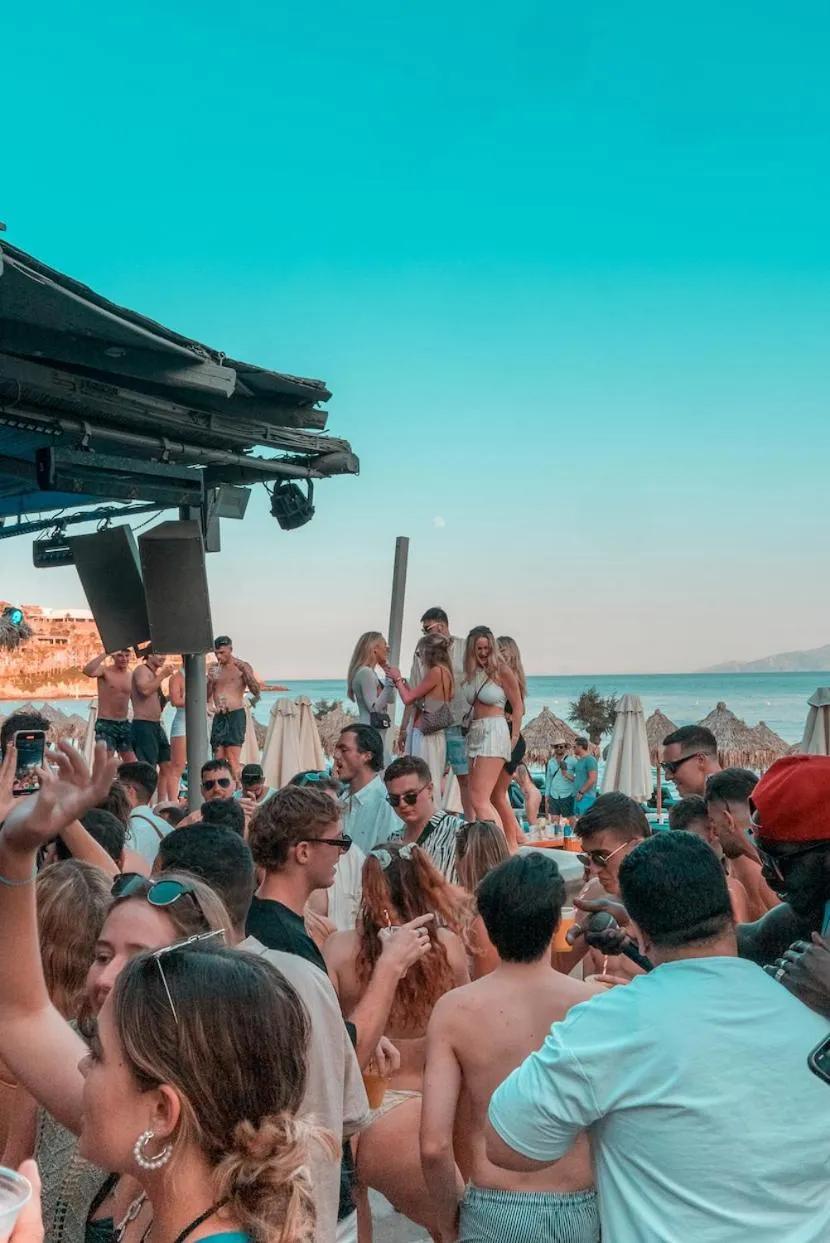 People in Paradise Beach Resort