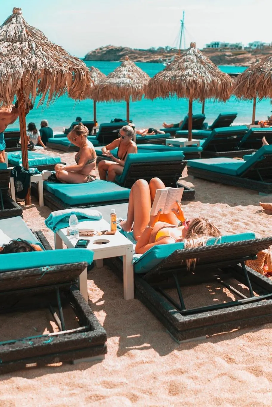 sunbed in Paradise Beach Resort