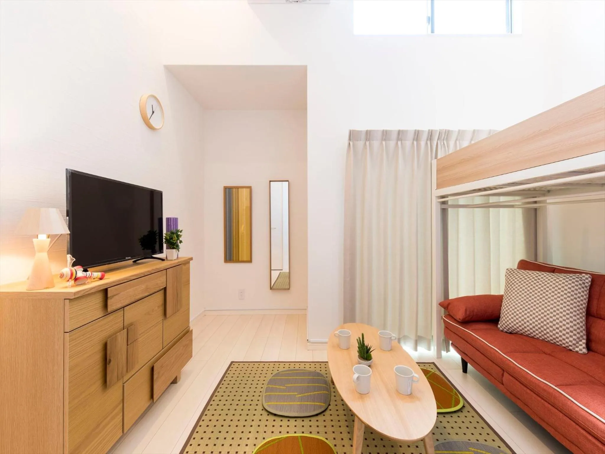 Living room in TRIP POD TAKASAGO A