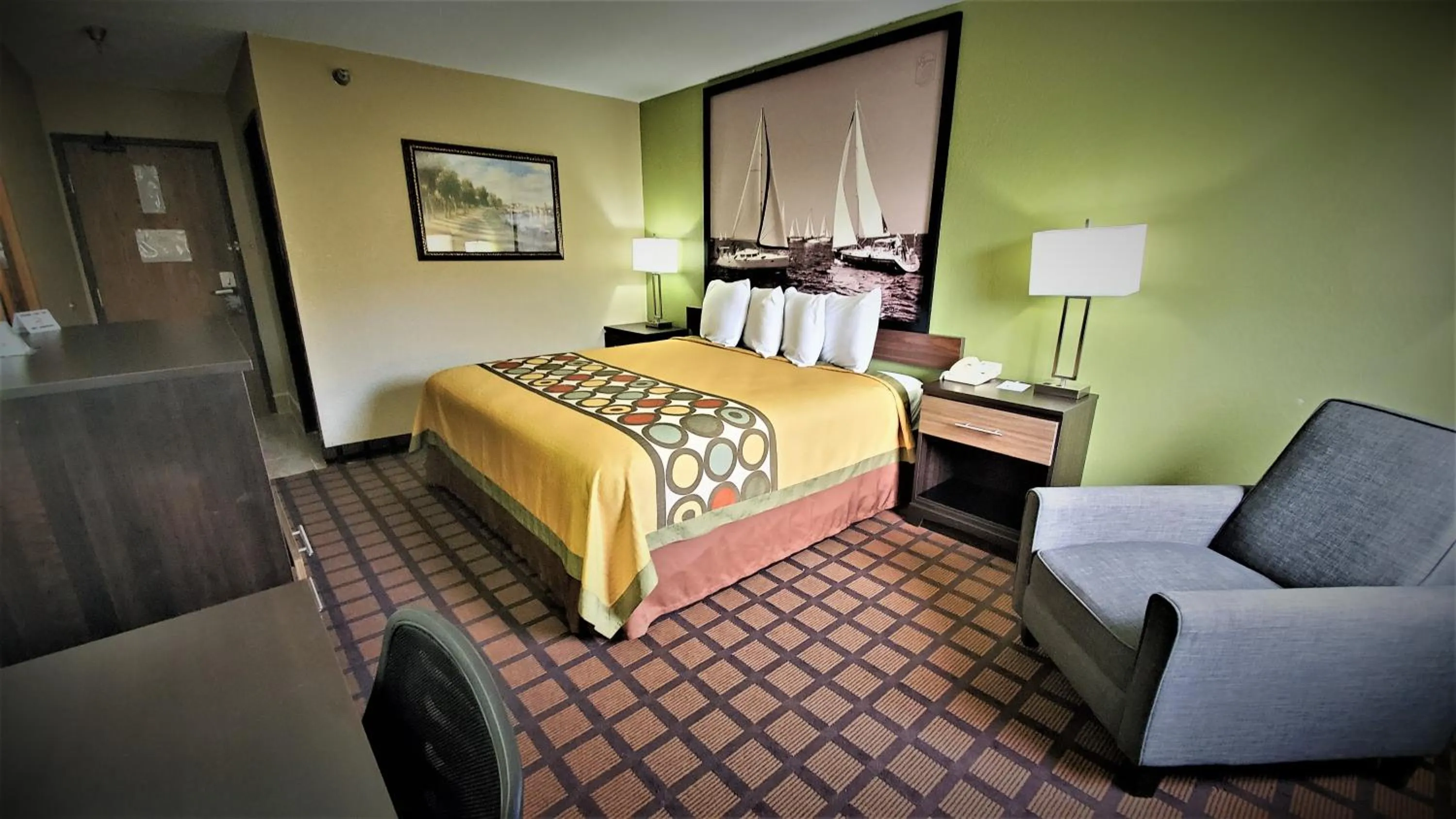 Bed in Economy 7 Inn Chesapeake - Portsmouth