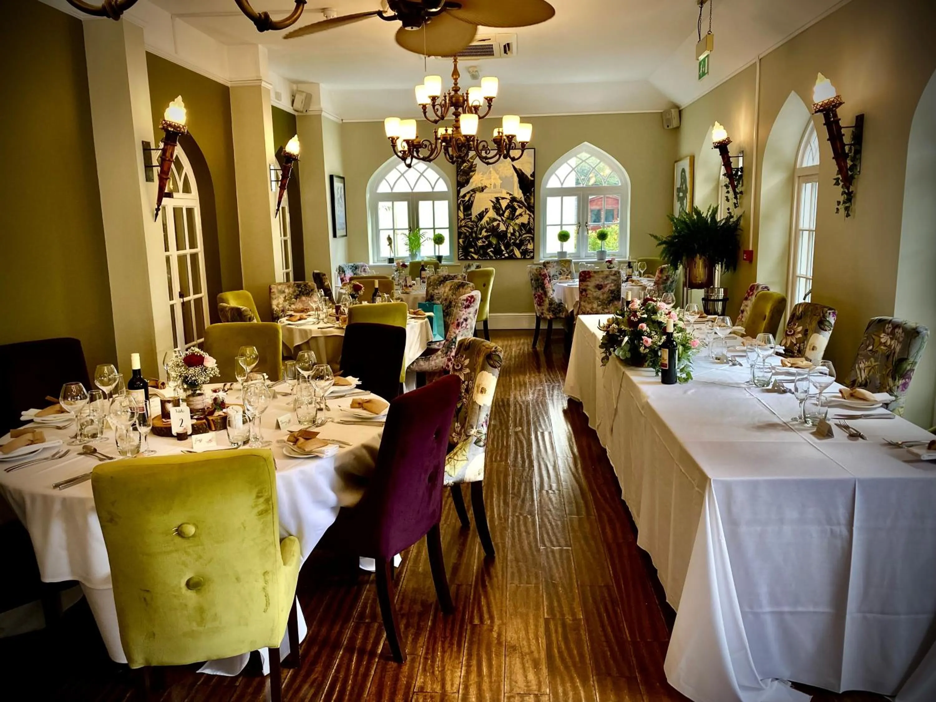 Restaurant/places to eat in Angmering Manor Hotel