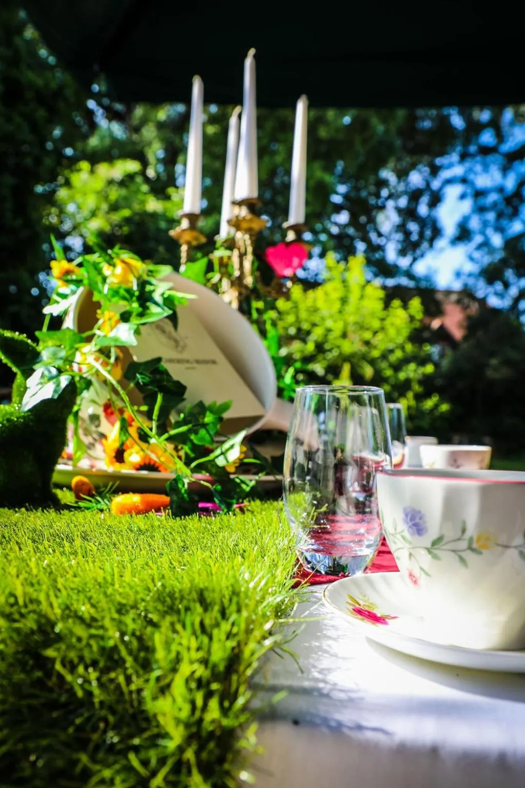 Garden in Angmering Manor Hotel