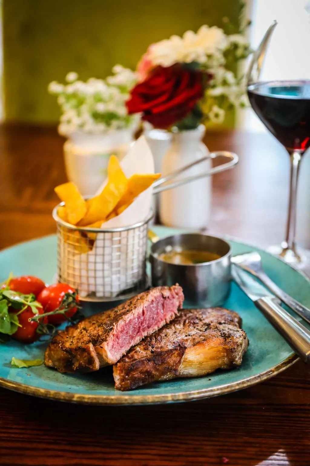 Food and drinks in Angmering Manor Hotel