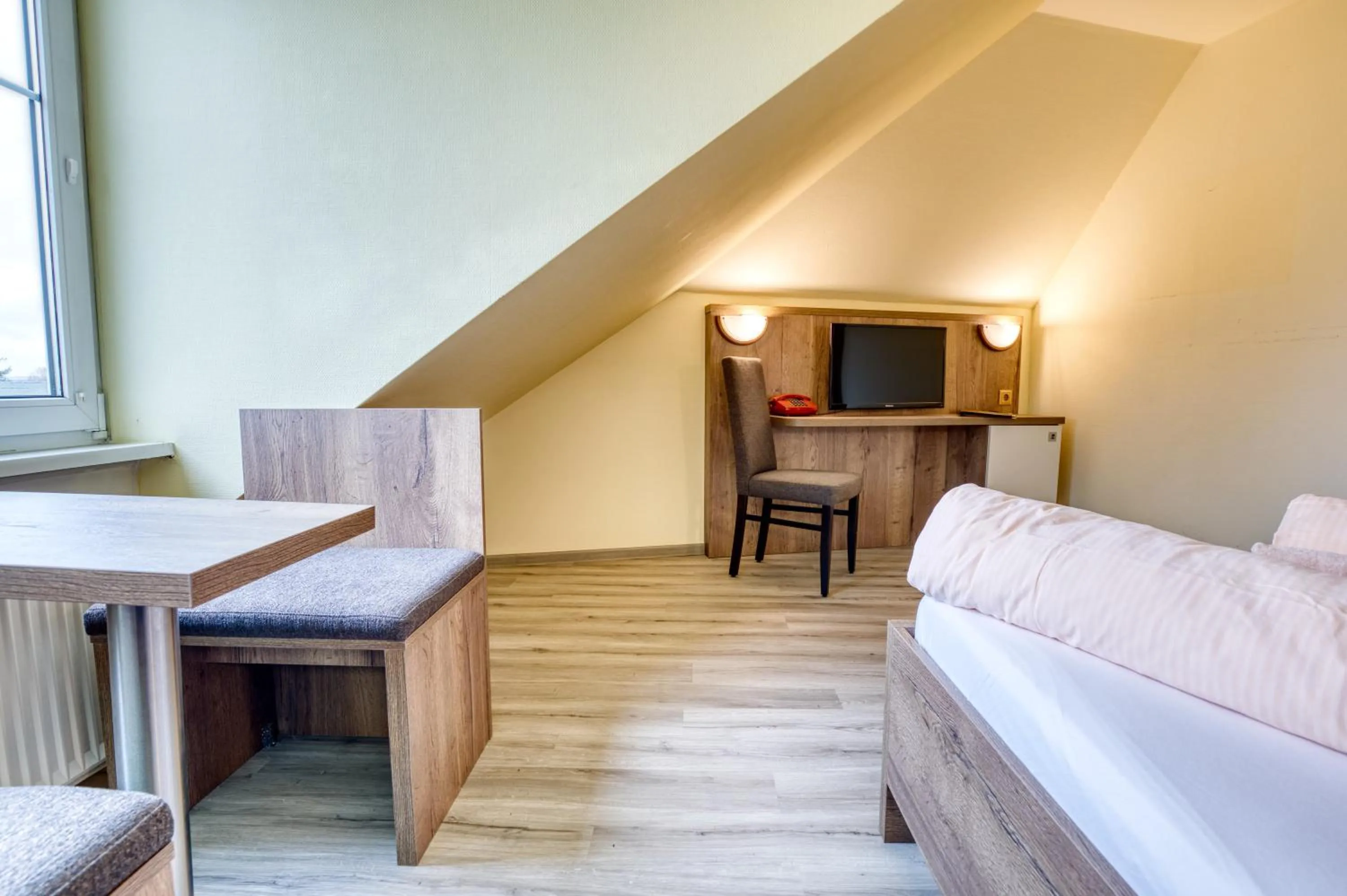 Bed in Hotel Kiebitz an der Ostsee