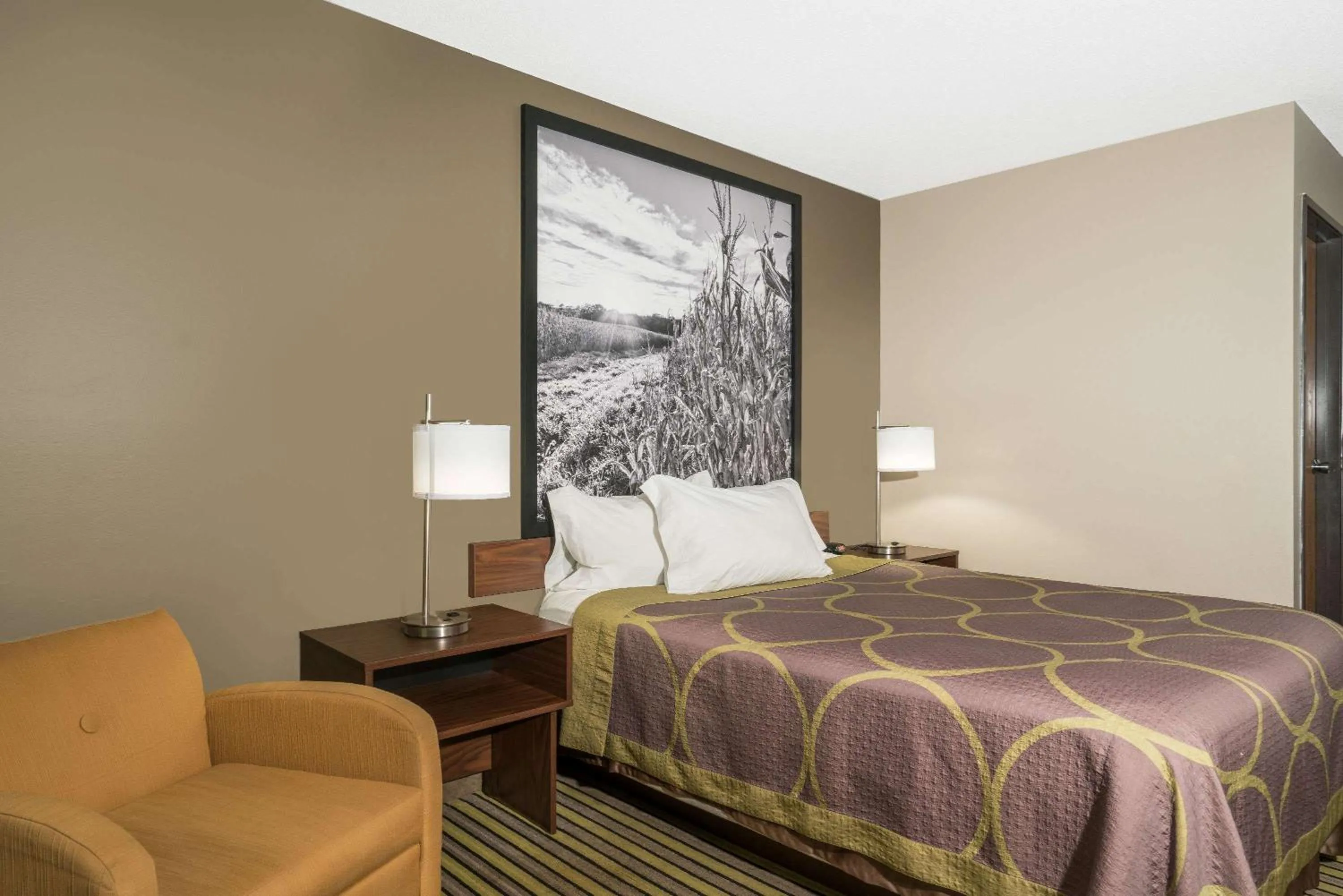 Photo of the whole room, Bed in Super 8 by Wyndham St. Cloud