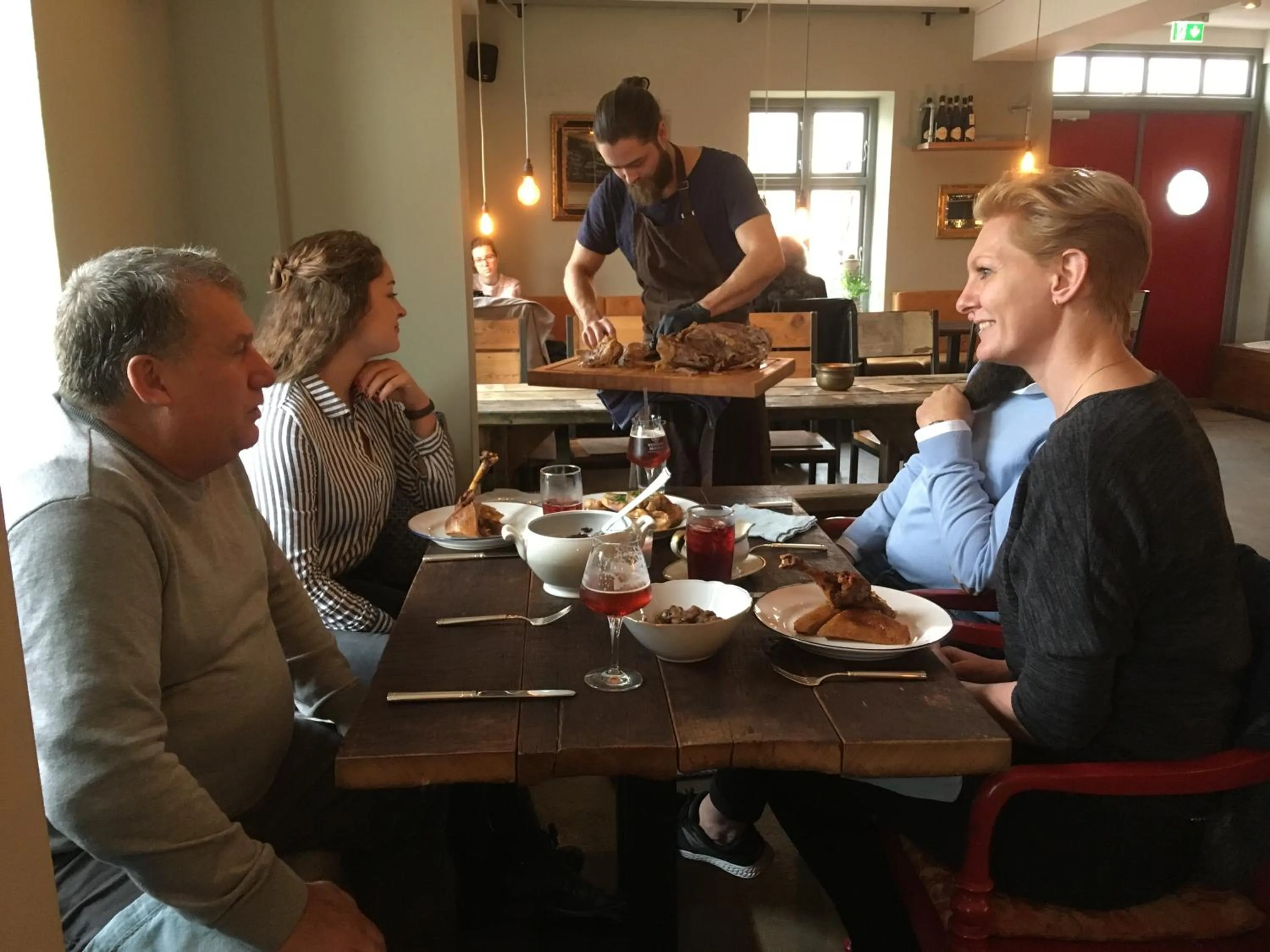 Restaurant/places to eat in Seemannsheim Hostel Flensburg