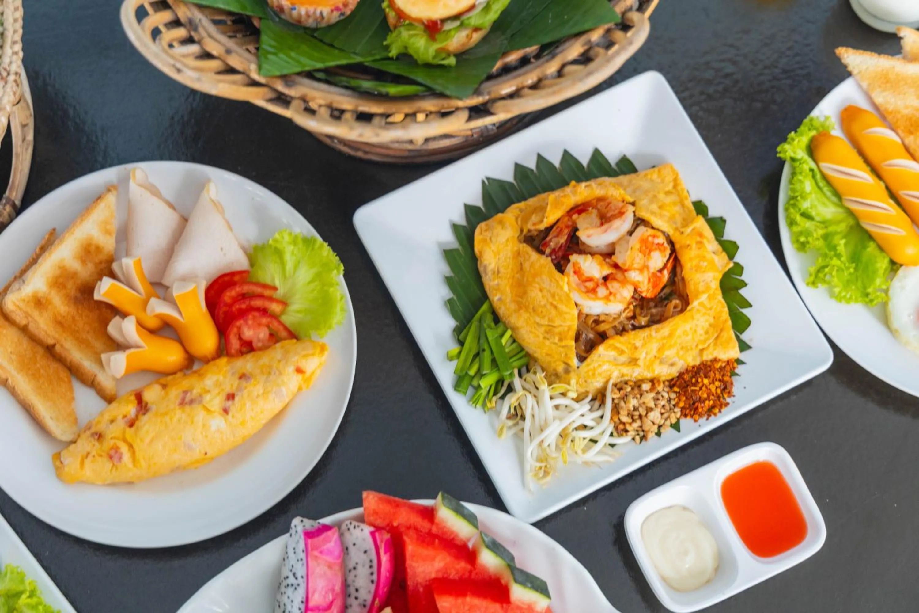 Breakfast in Dong Talay Lipe Beach Resort