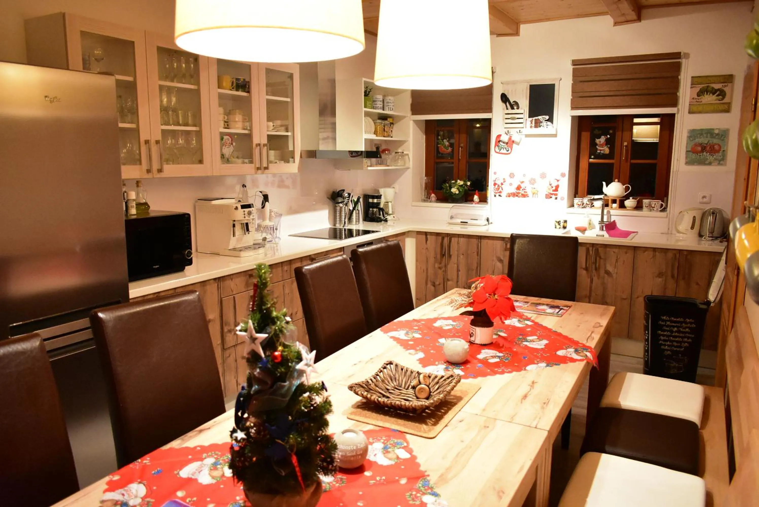 Kitchen or kitchenette in Villa Harta II MAGDA